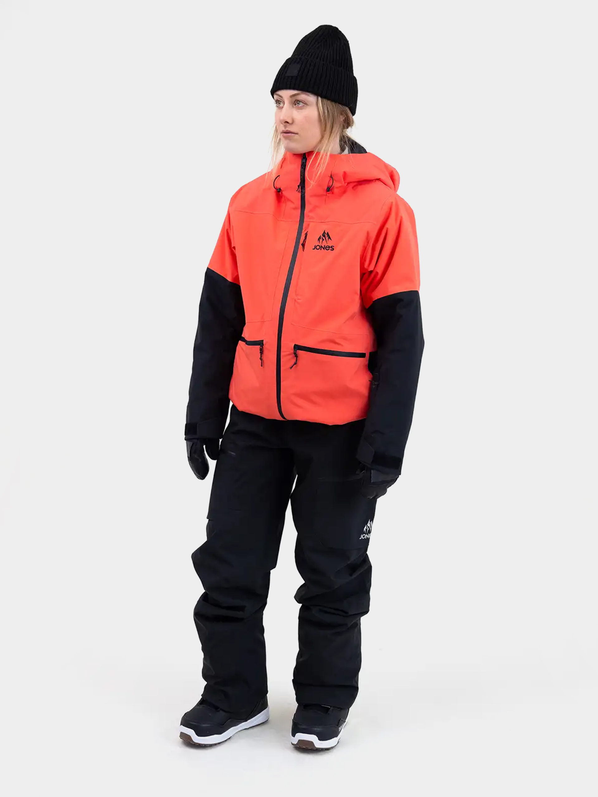 Dámska Snowboardová bunda Jones Snowboards Mtn Surf Rec (deep coral)