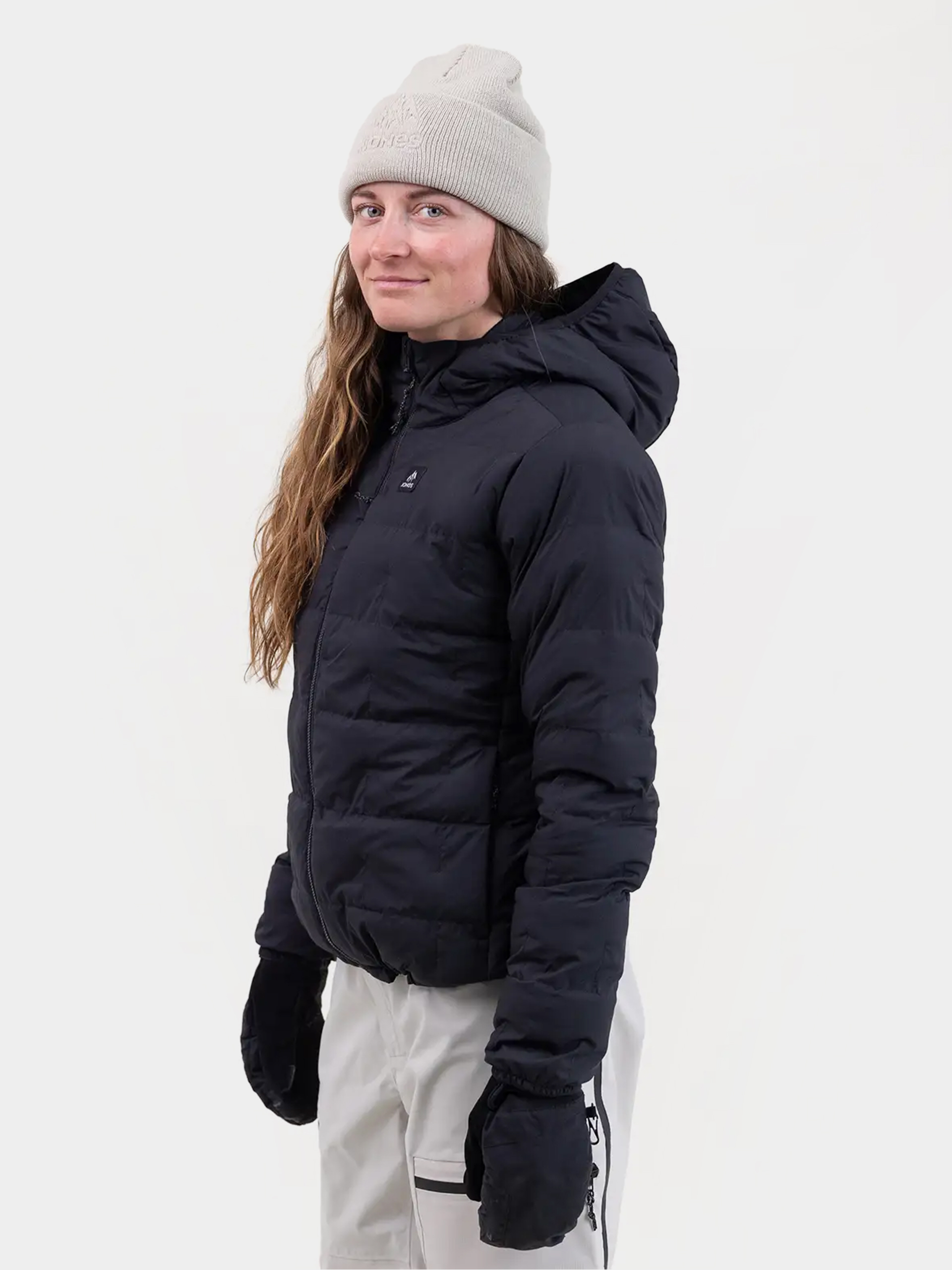 Dámska Snowboardová bunda Jones Snowboards Dark Start Rec Hd (stealth black)