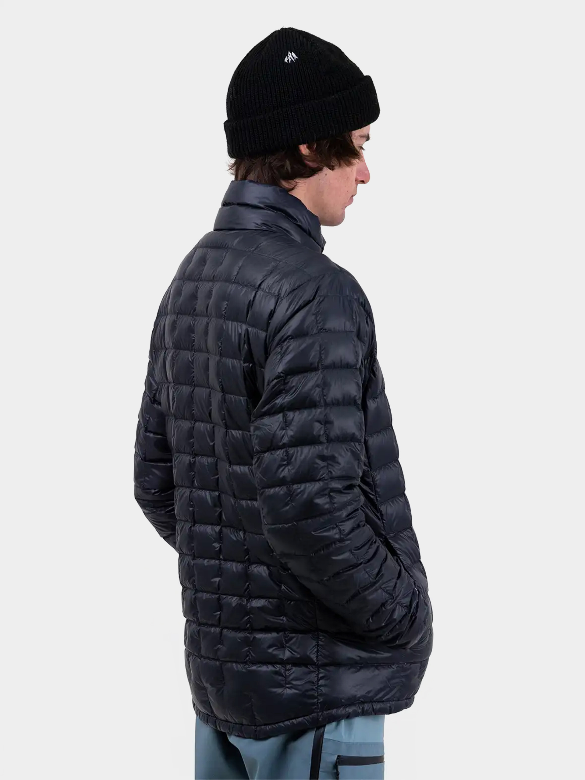 Pánska Snowboardová bunda Jones Snowboards Ult Re Up Down Rec (stealth black)