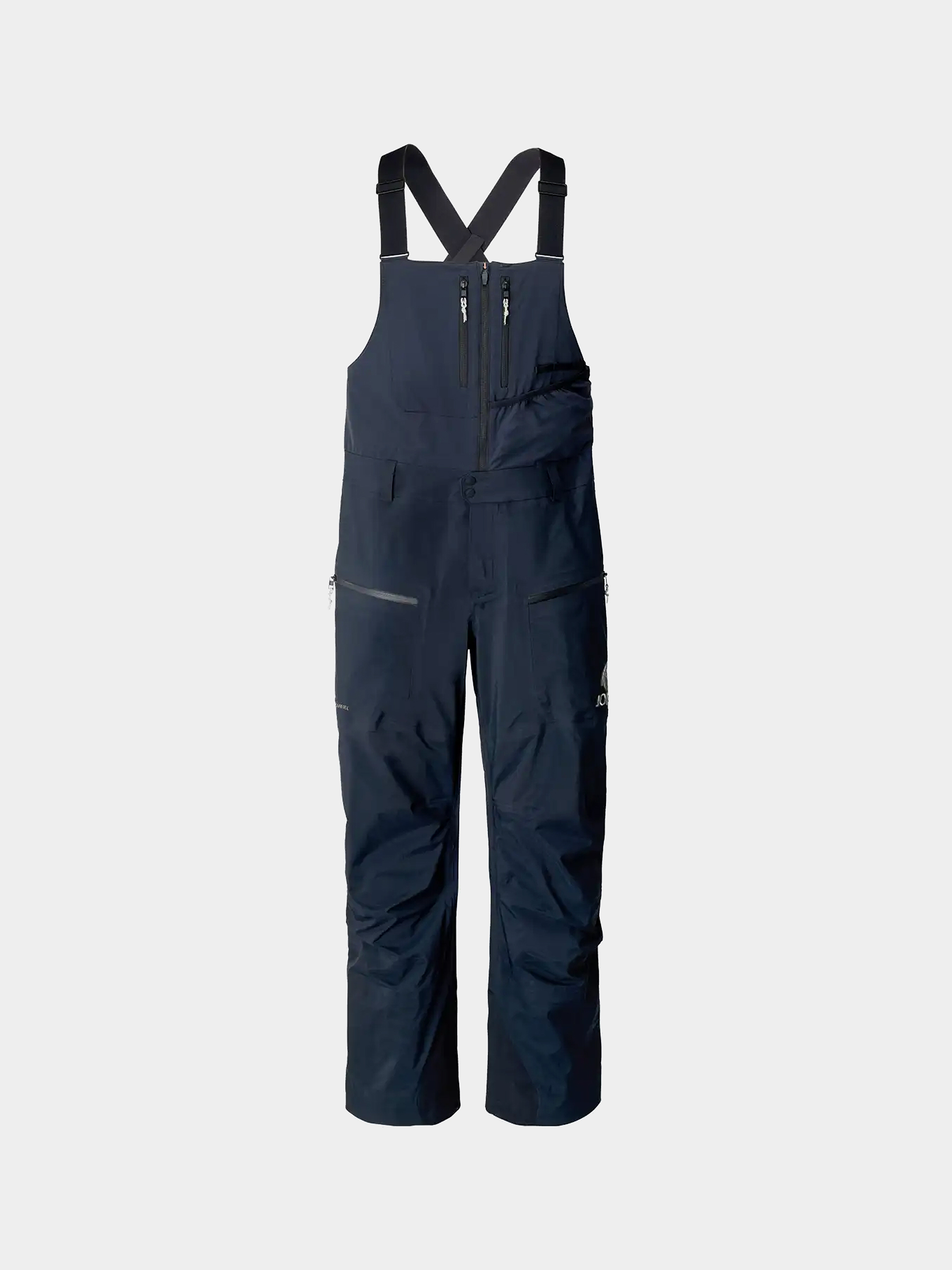 Snowboardové nohavice Jones Snowboards Shralpinist Gtx Rec Bib (stealth black)