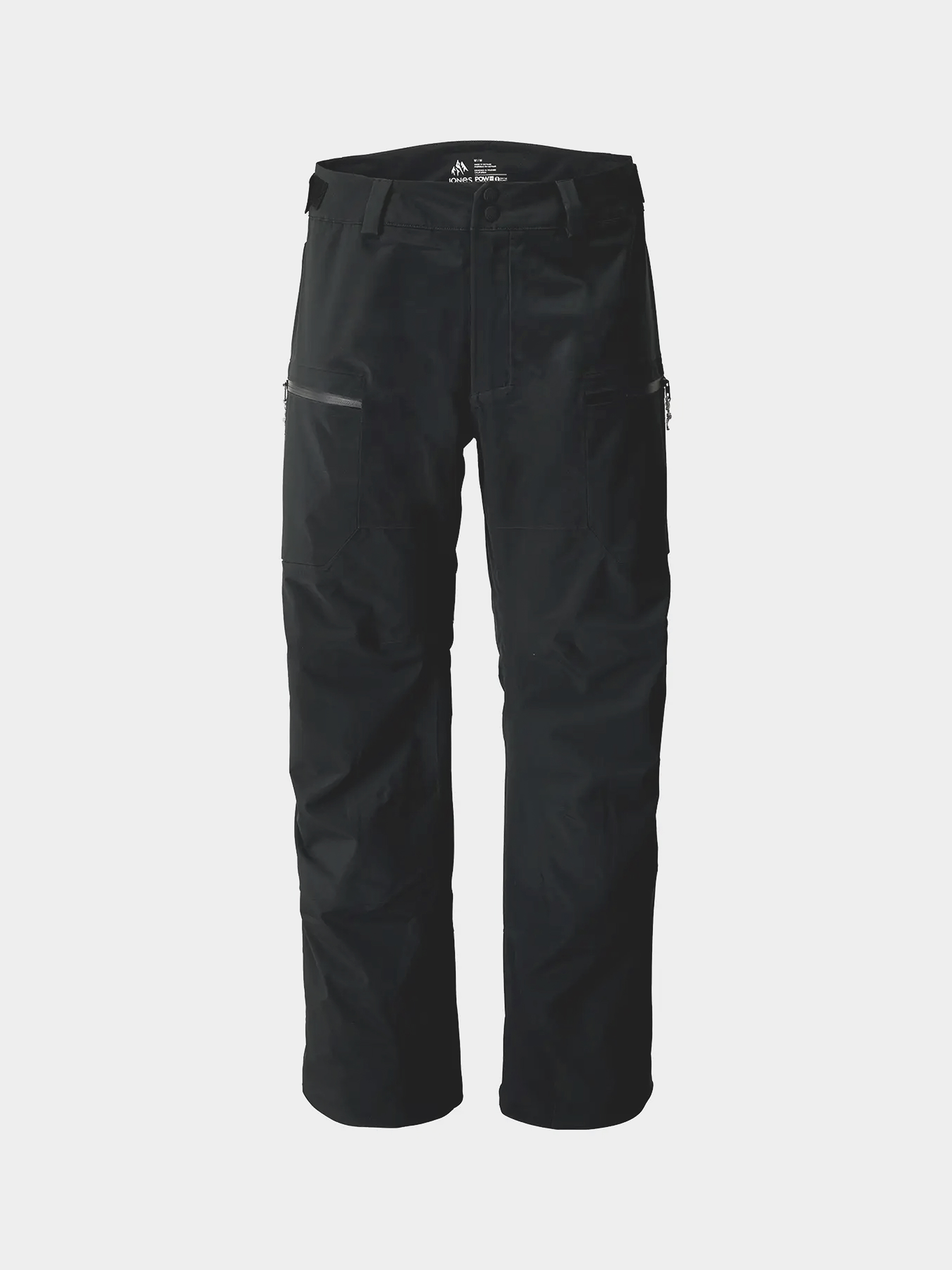 Pánske Snowboardové nohavice Jones Snowboards Mtn Surf Rec (stealth black)