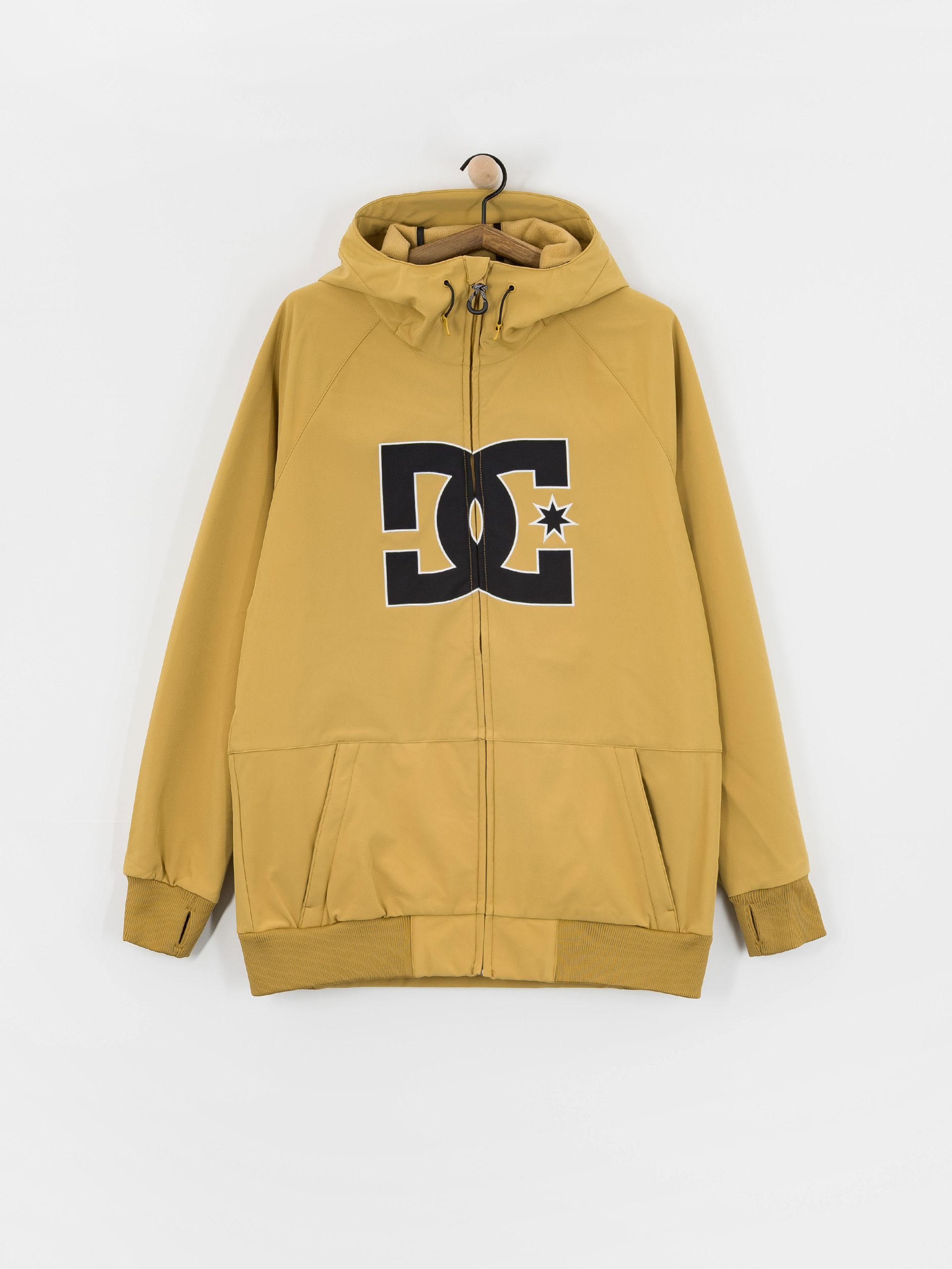 Snowboardovu00e1 bunda DC Spectrum Softshell (mustard gold)