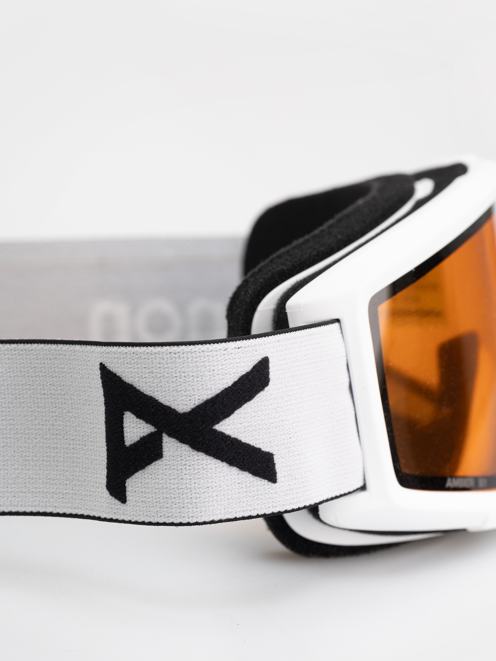 Okuliare na snowboard Anon Helix 2.0 Non Mir (white/amber)
