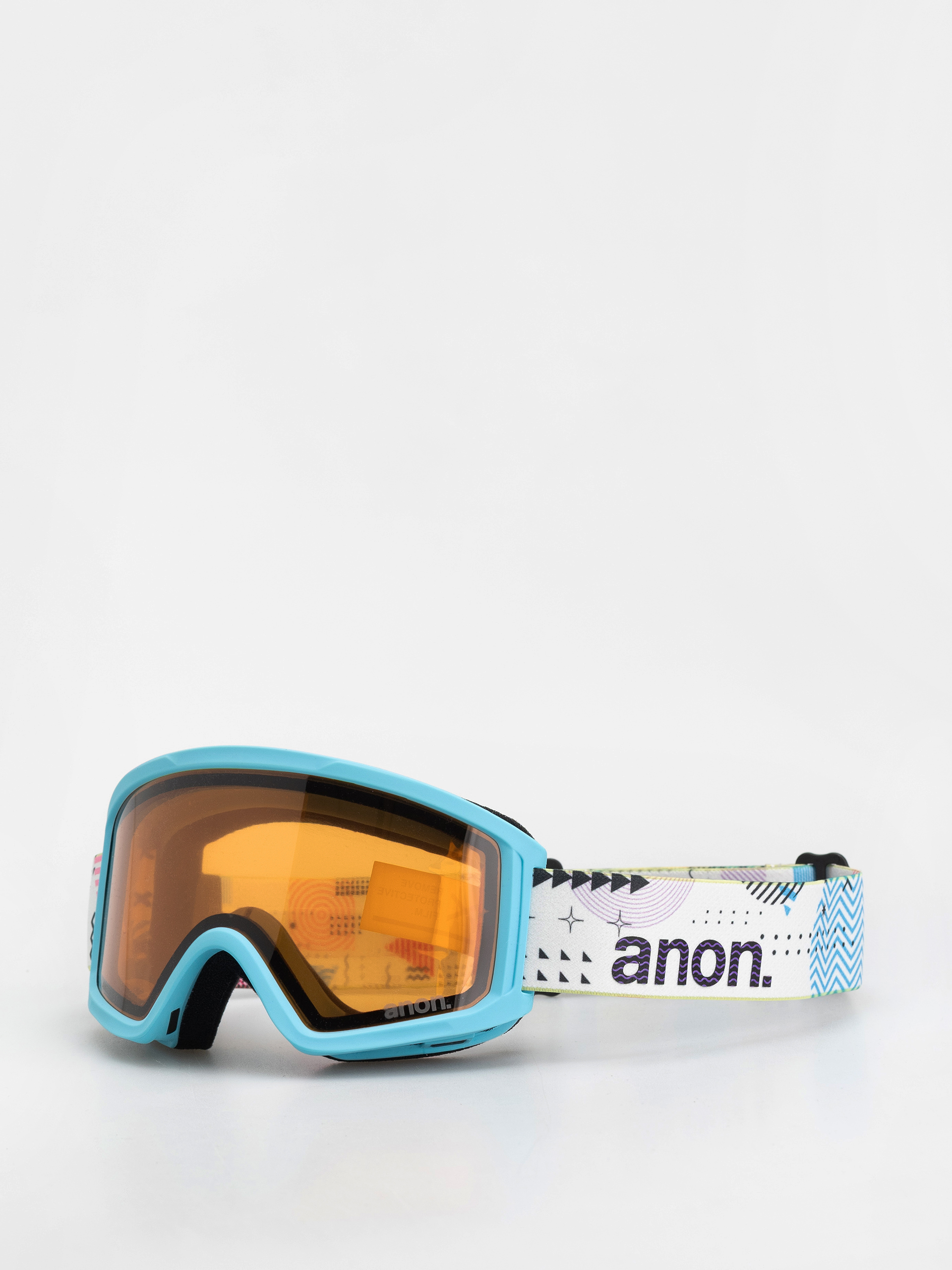 Snowboardovu00e9 okuliare Anon Tracker 2.0 JR (geoscope/amber)