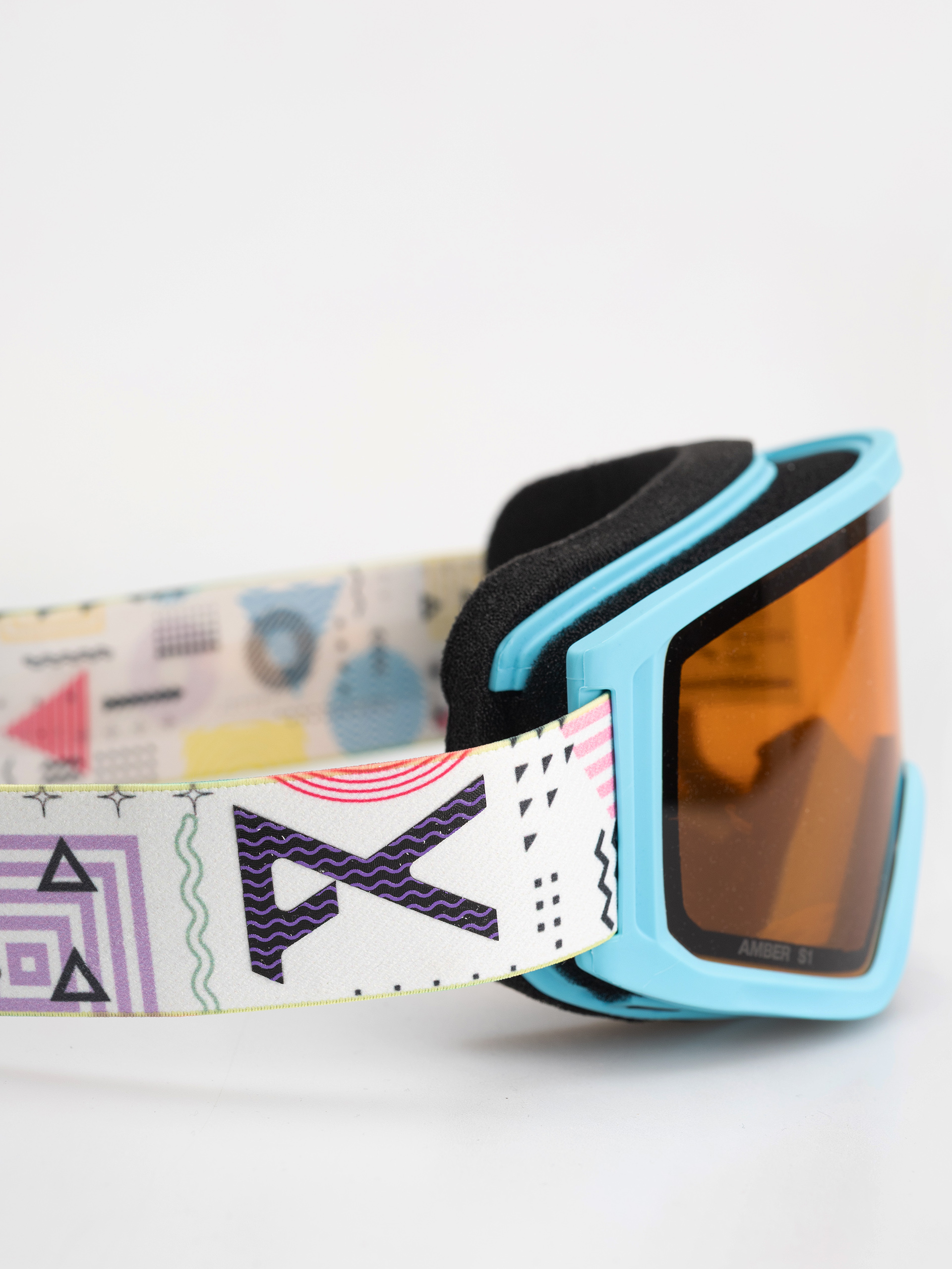 Snowboardové okuliare Anon Tracker 2.0 JR (geoscope/amber)