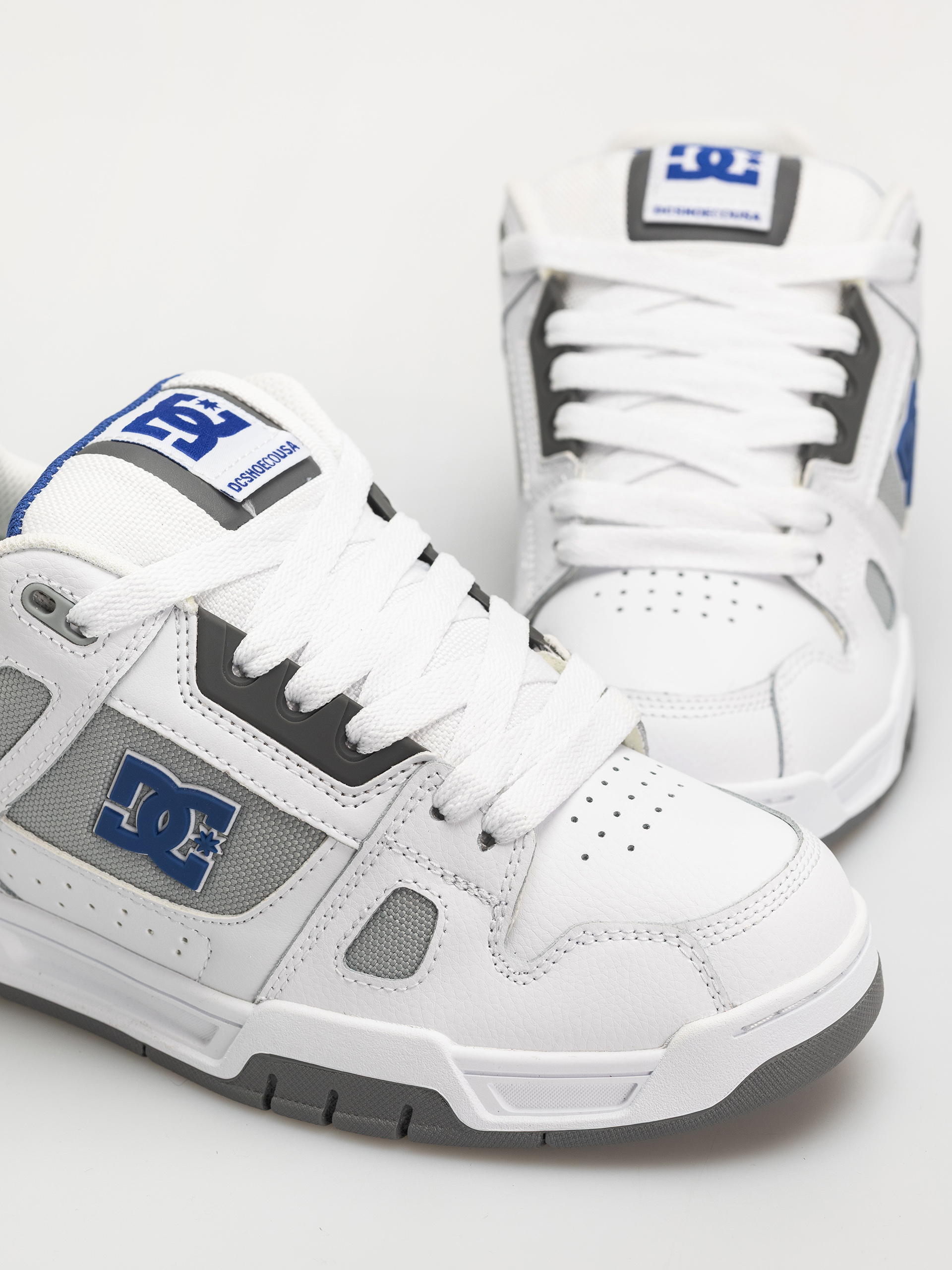 Topánky DC Stag (white/blue/grey)