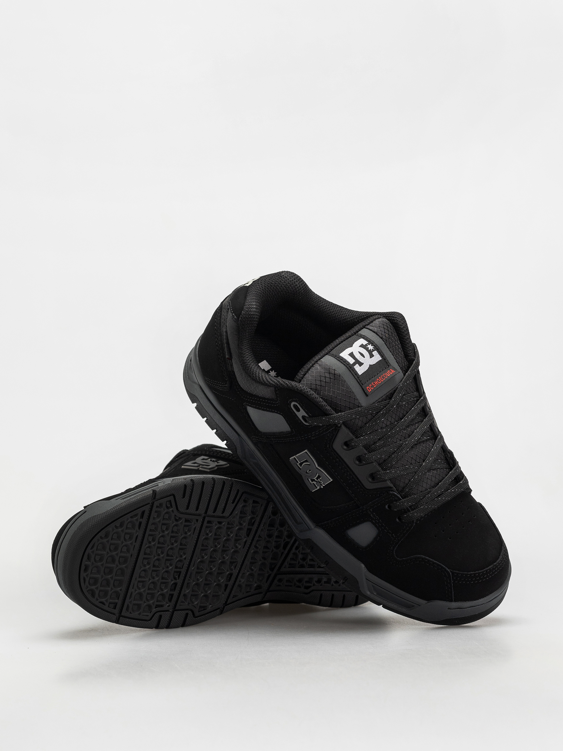 Topánky DC Stag Wnt (black/grey/red)
