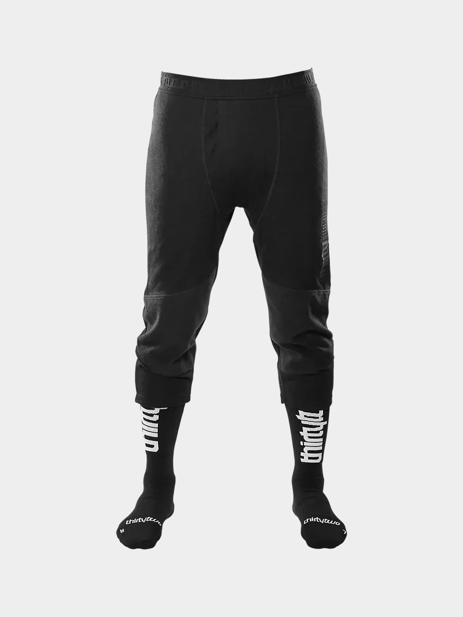 Termolegíny ThirtyTwo Ridelite Merino Knicker (black/black)