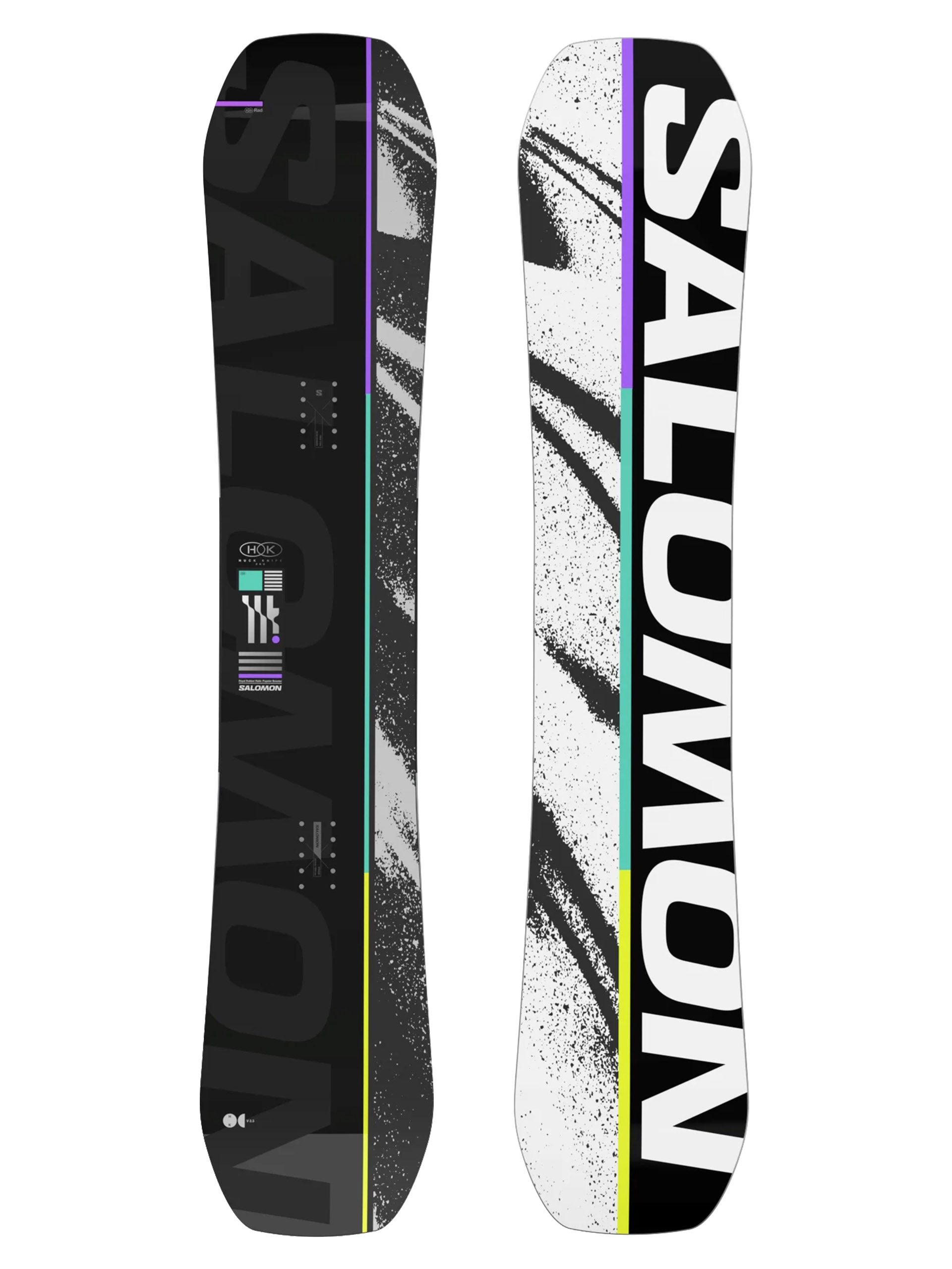 Snowboard Salomon Huck Knife Pro (black/white)