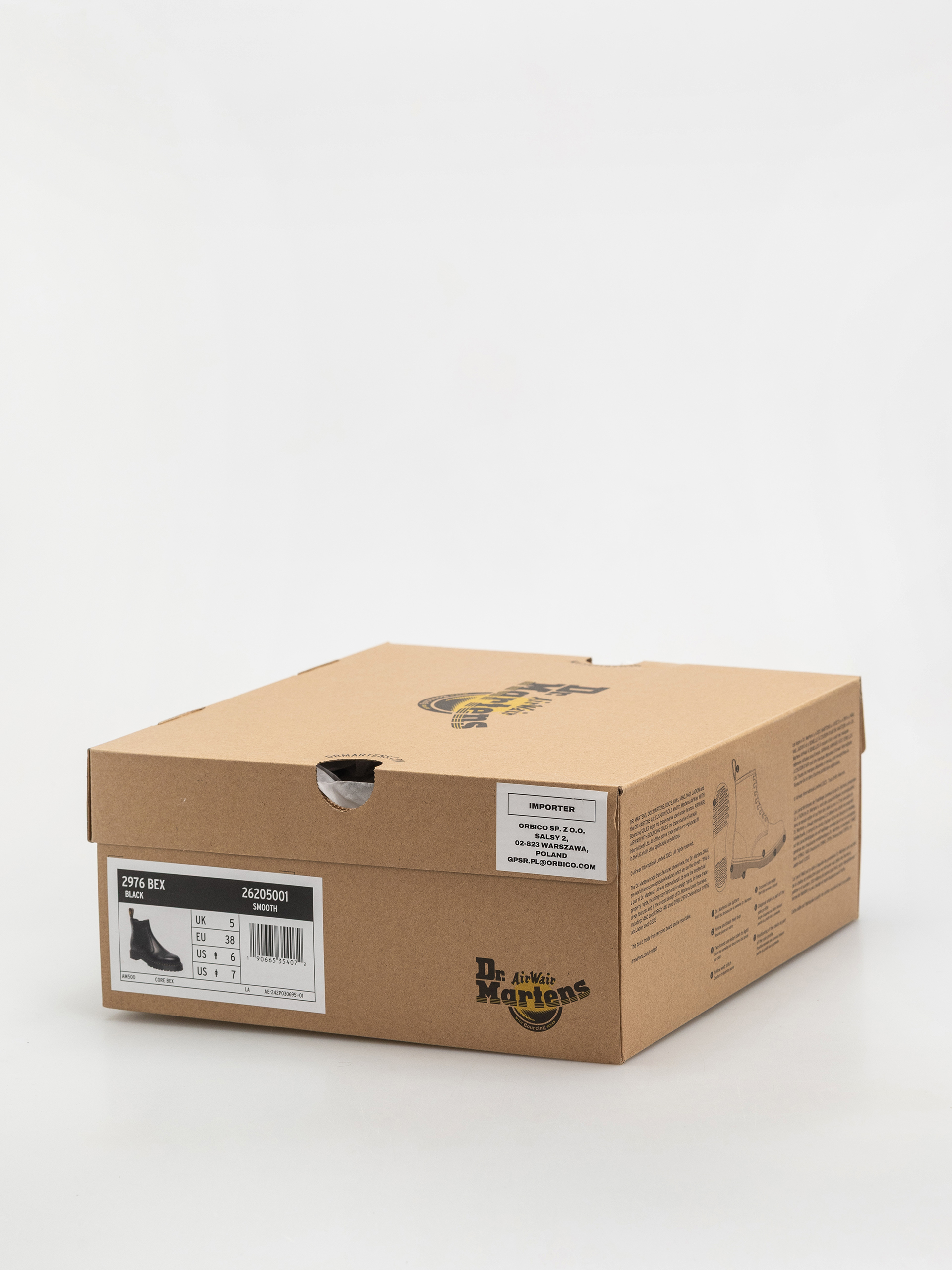 Topánky Dr. Martens 2976 Bex Chelsea (black smooth)