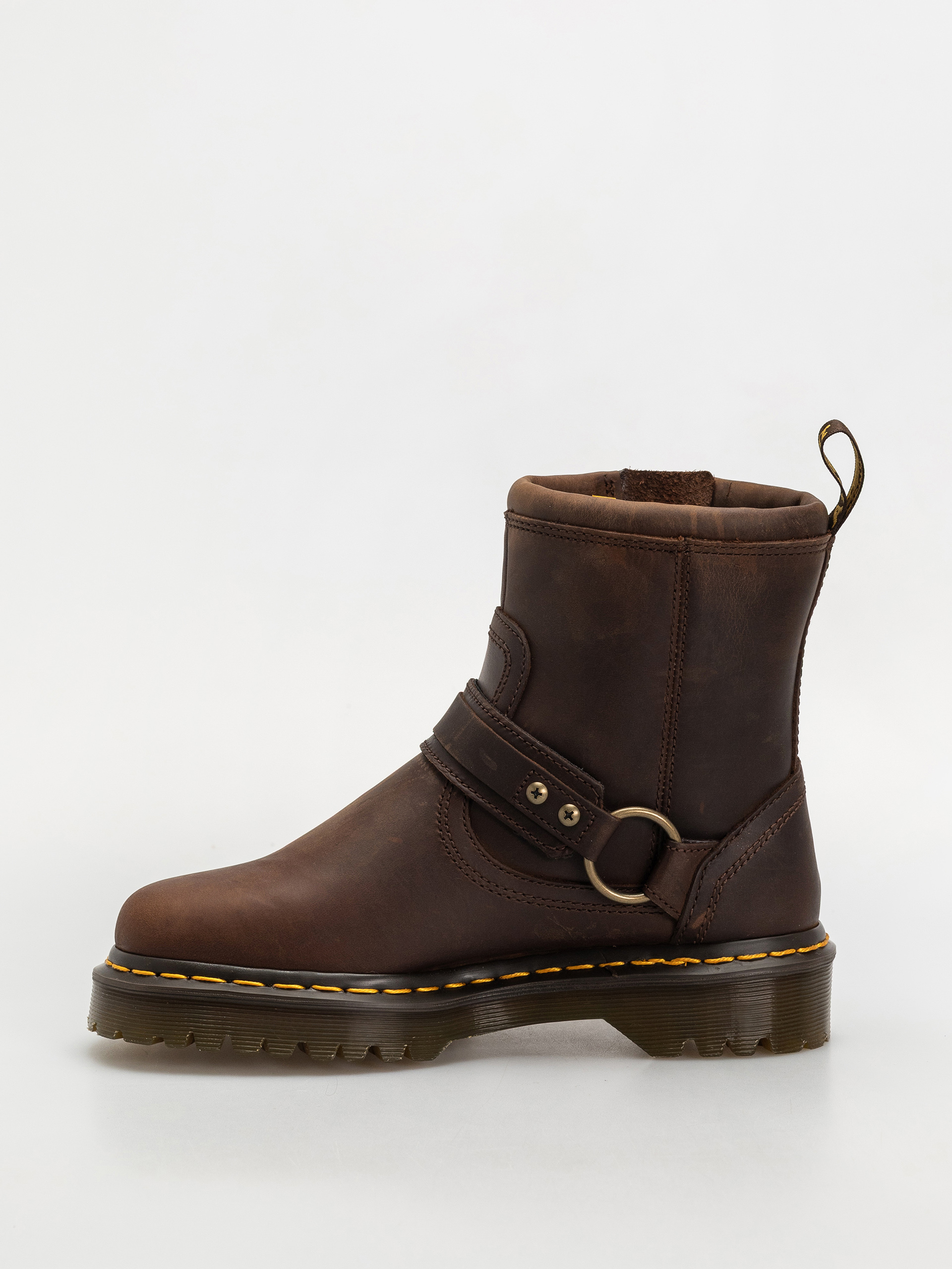 Topánky Dr. Martens Anistone HRNS Ankle (dark brown crazy horse)