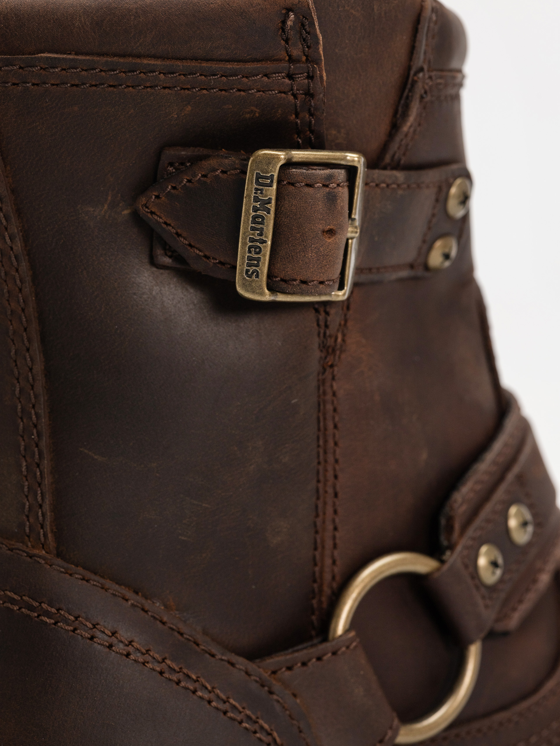 Topánky Dr. Martens Anistone HRNS Ankle (dark brown crazy horse)