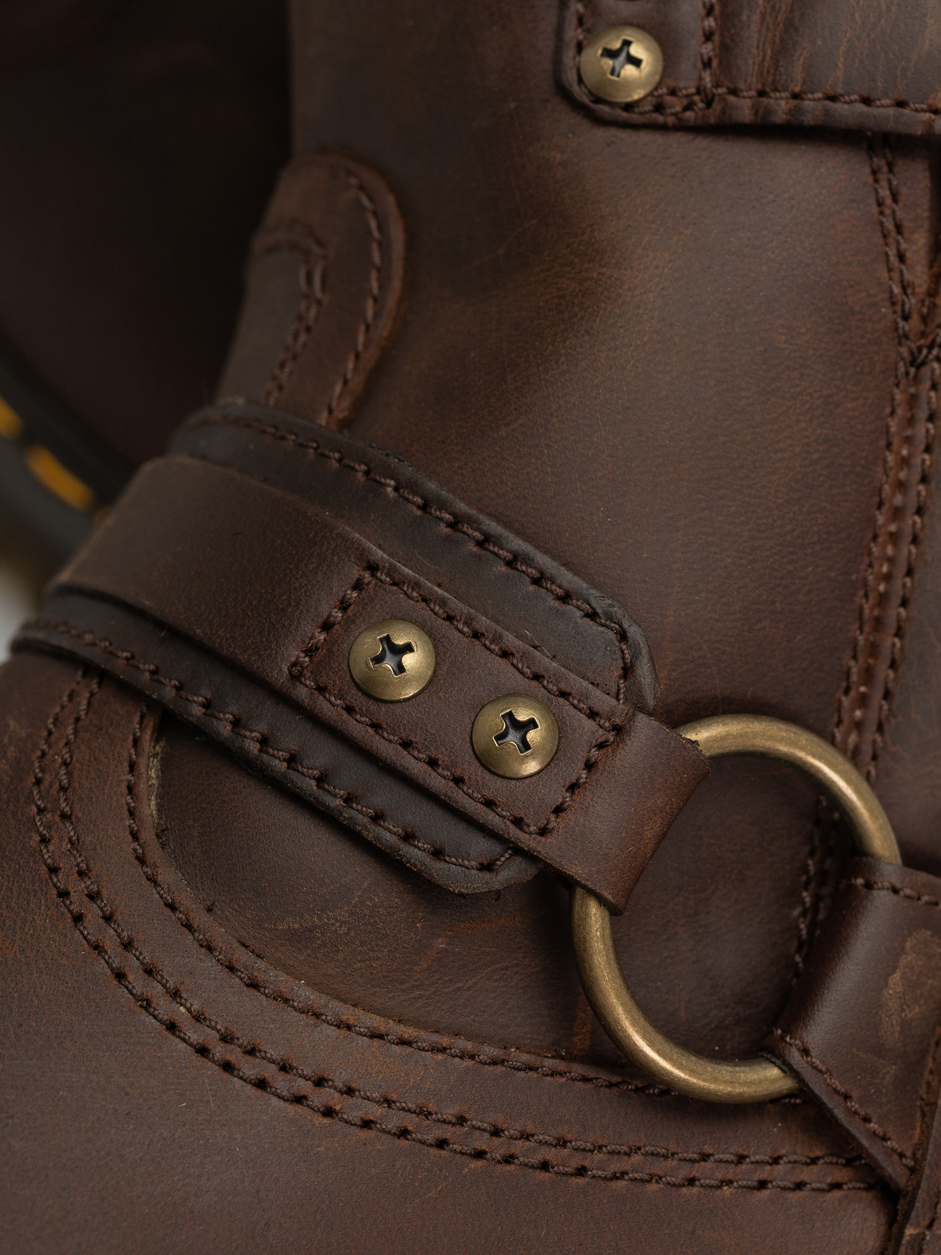 Topánky Dr. Martens Anistone HRNS Ankle (dark brown crazy horse)