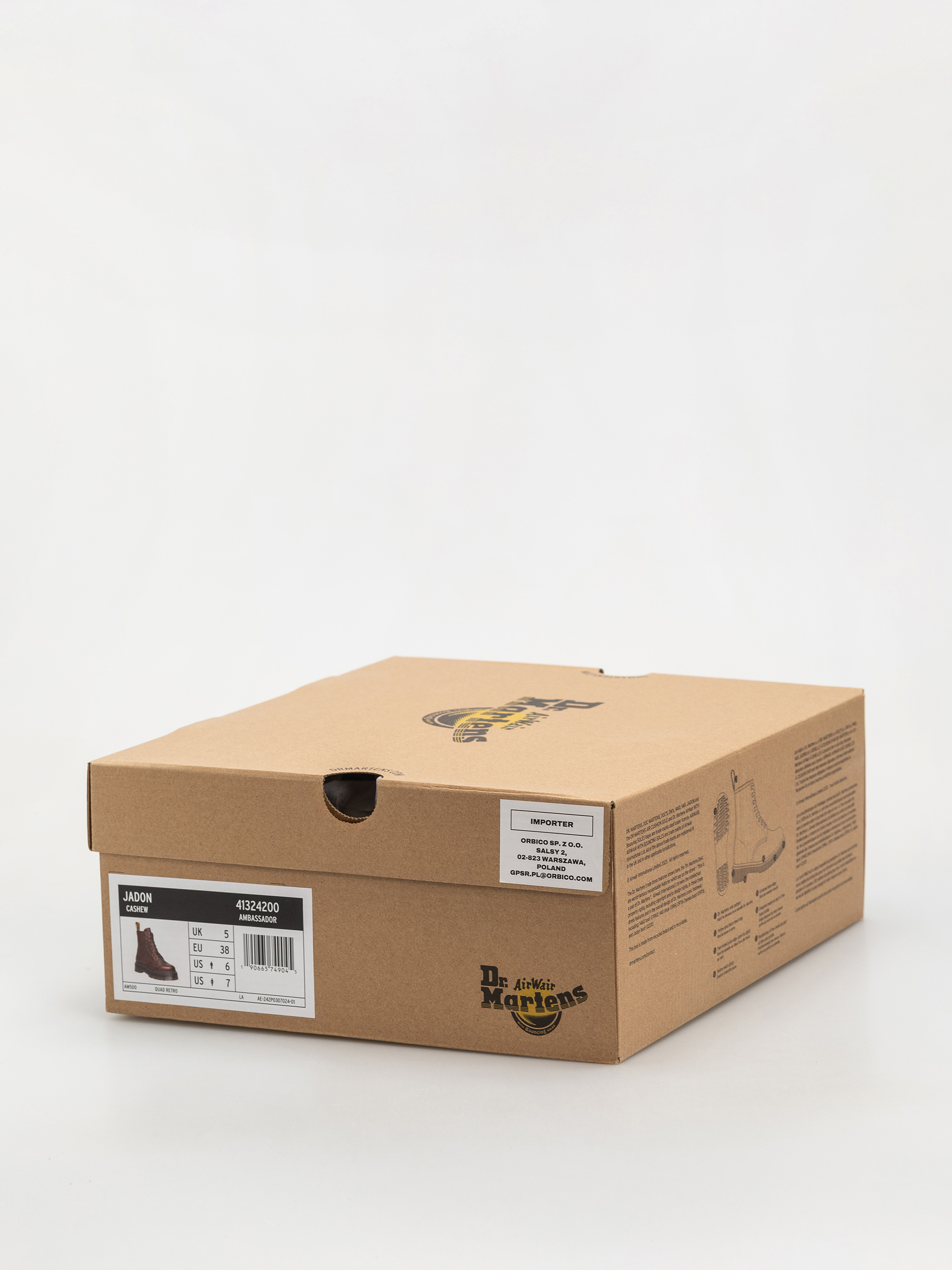 Topánky Dr. Martens Jadon (cashew ambassador)