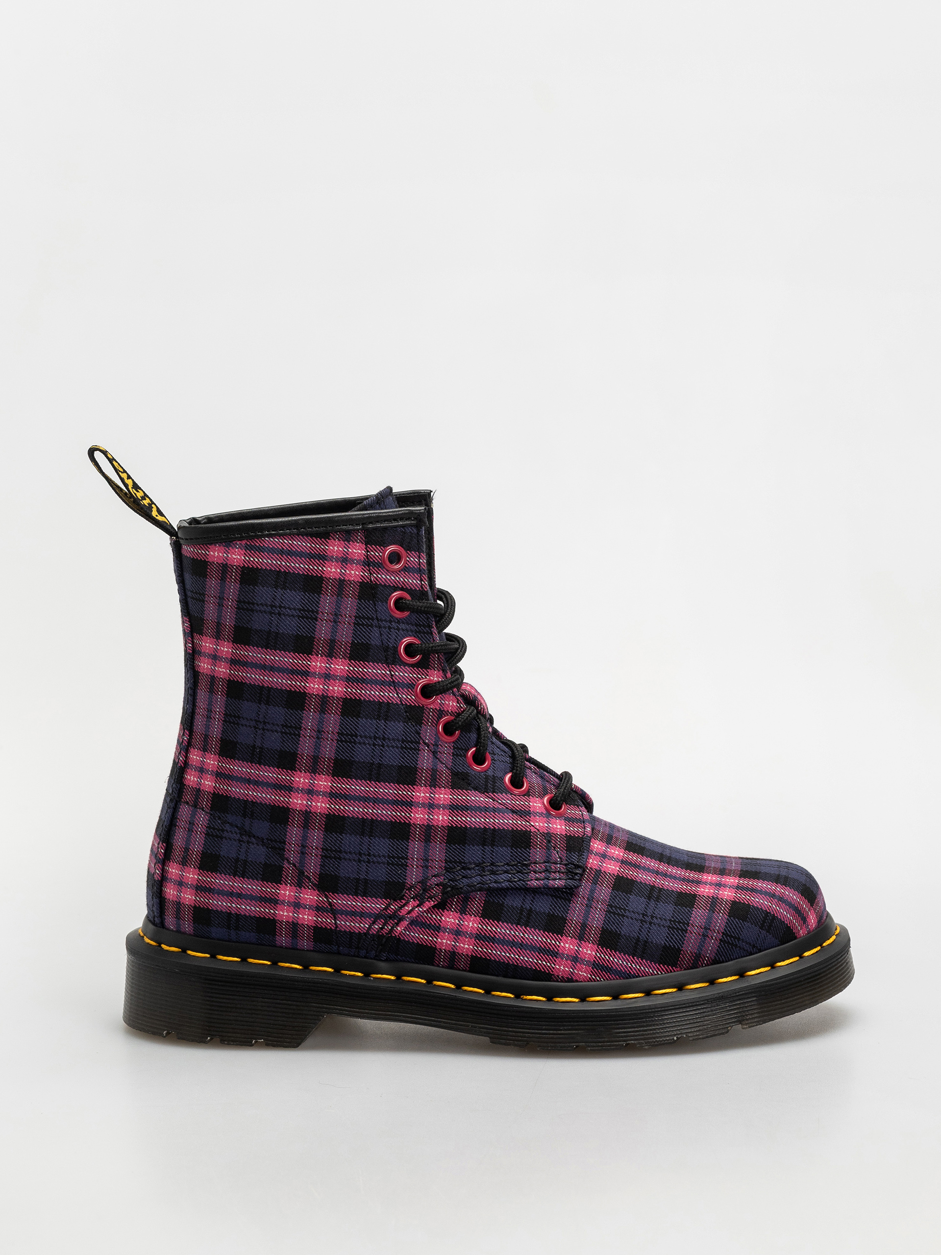 Topánky Dr. Martens 1460 Wmn (pink multi tartan)
