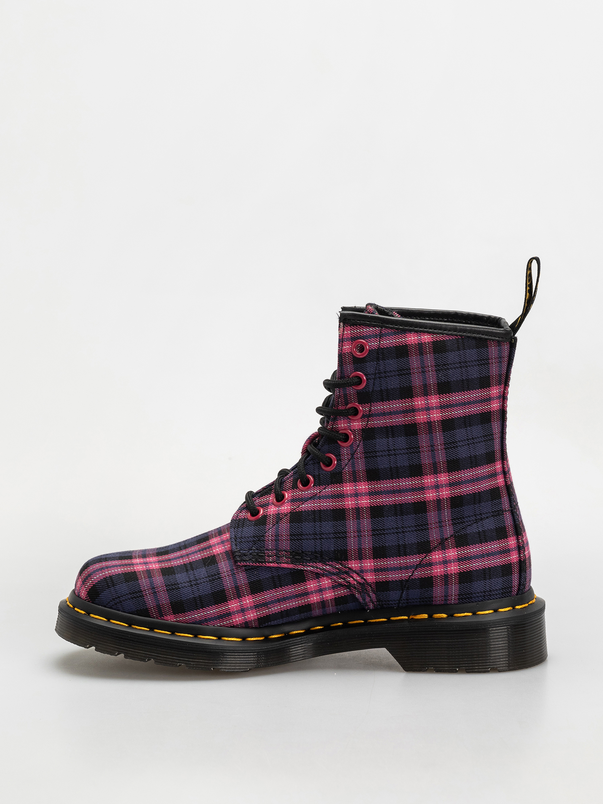 Topánky Dr. Martens 1460 Wmn (pink multi tartan)