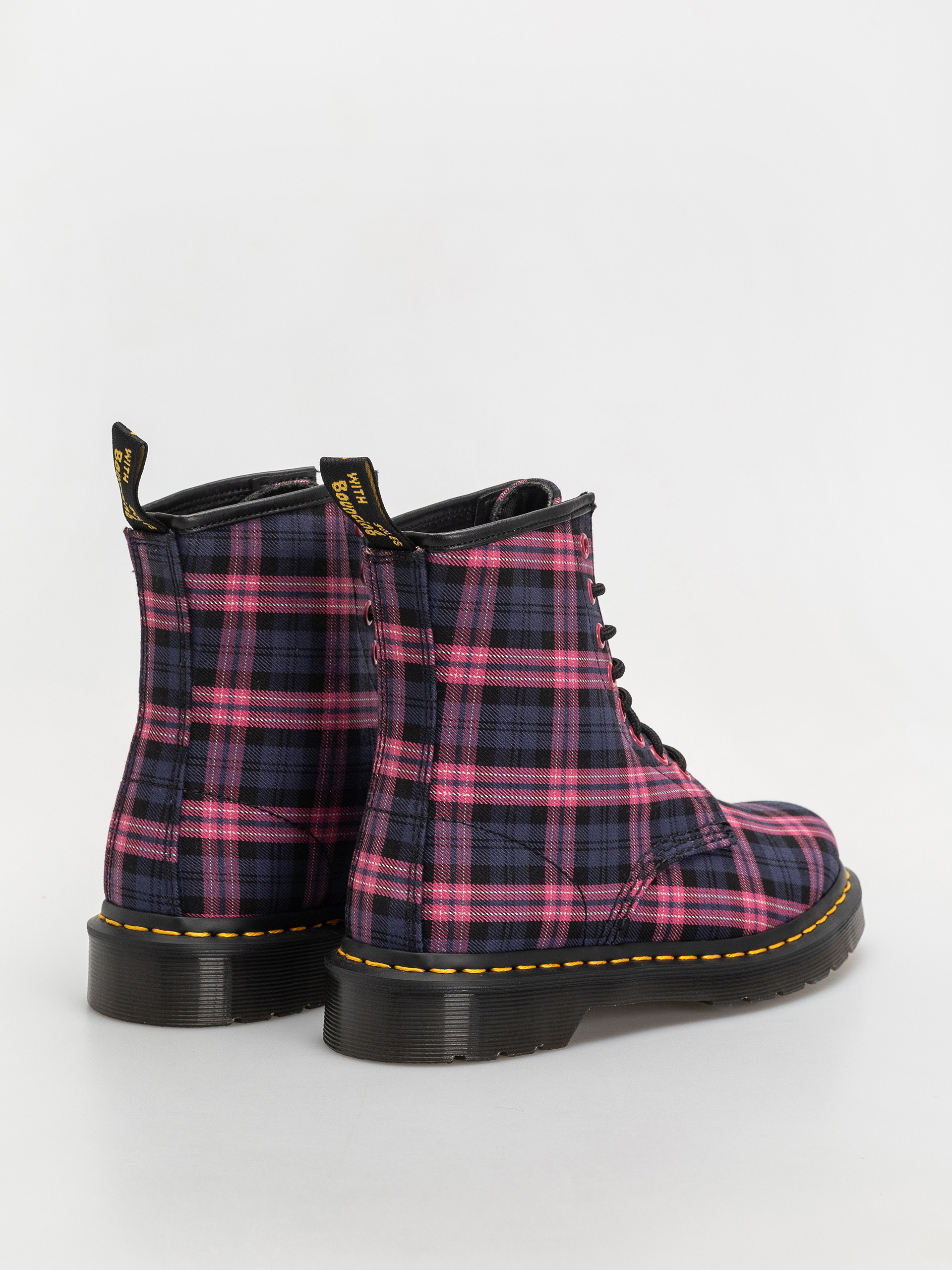Topánky Dr. Martens 1460 Wmn (pink multi tartan)
