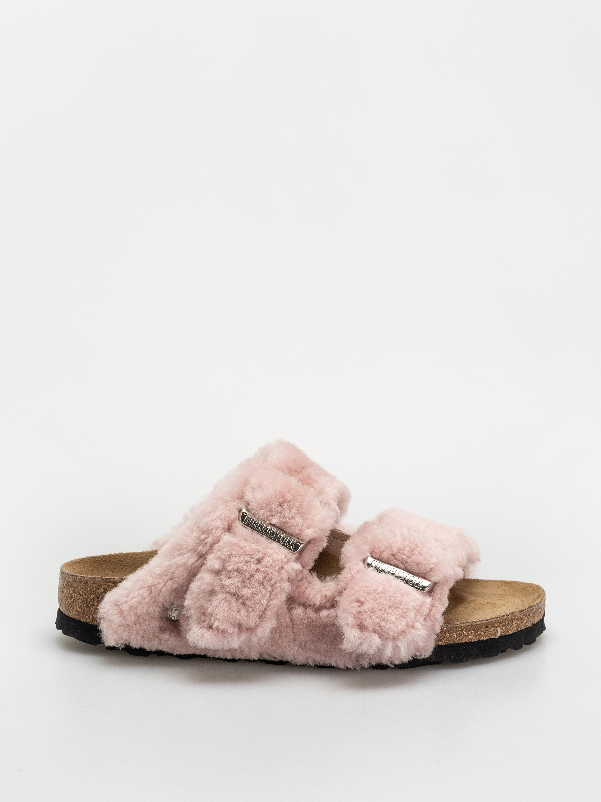 Šľapky Birkenstock Arizona Shearling Cover Upper Narrow Wmn (crystal rose)