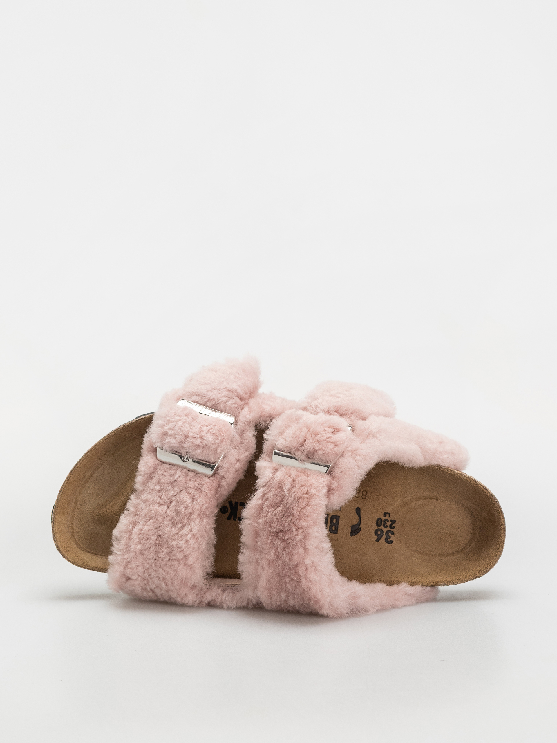 Šľapky Birkenstock Arizona Shearling Cover Upper Narrow Wmn (crystal rose)