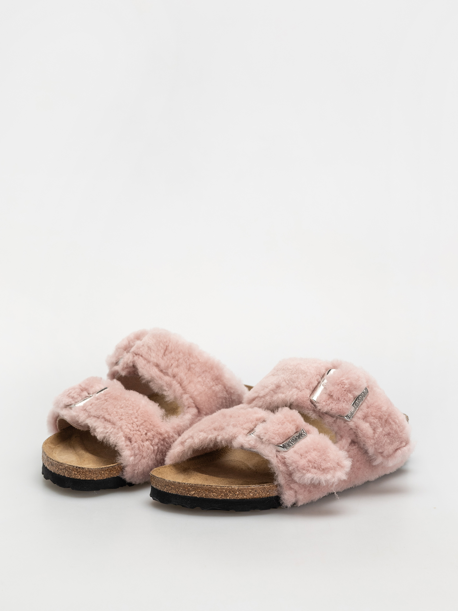 Šľapky Birkenstock Arizona Shearling Cover Upper Narrow Wmn (crystal rose)