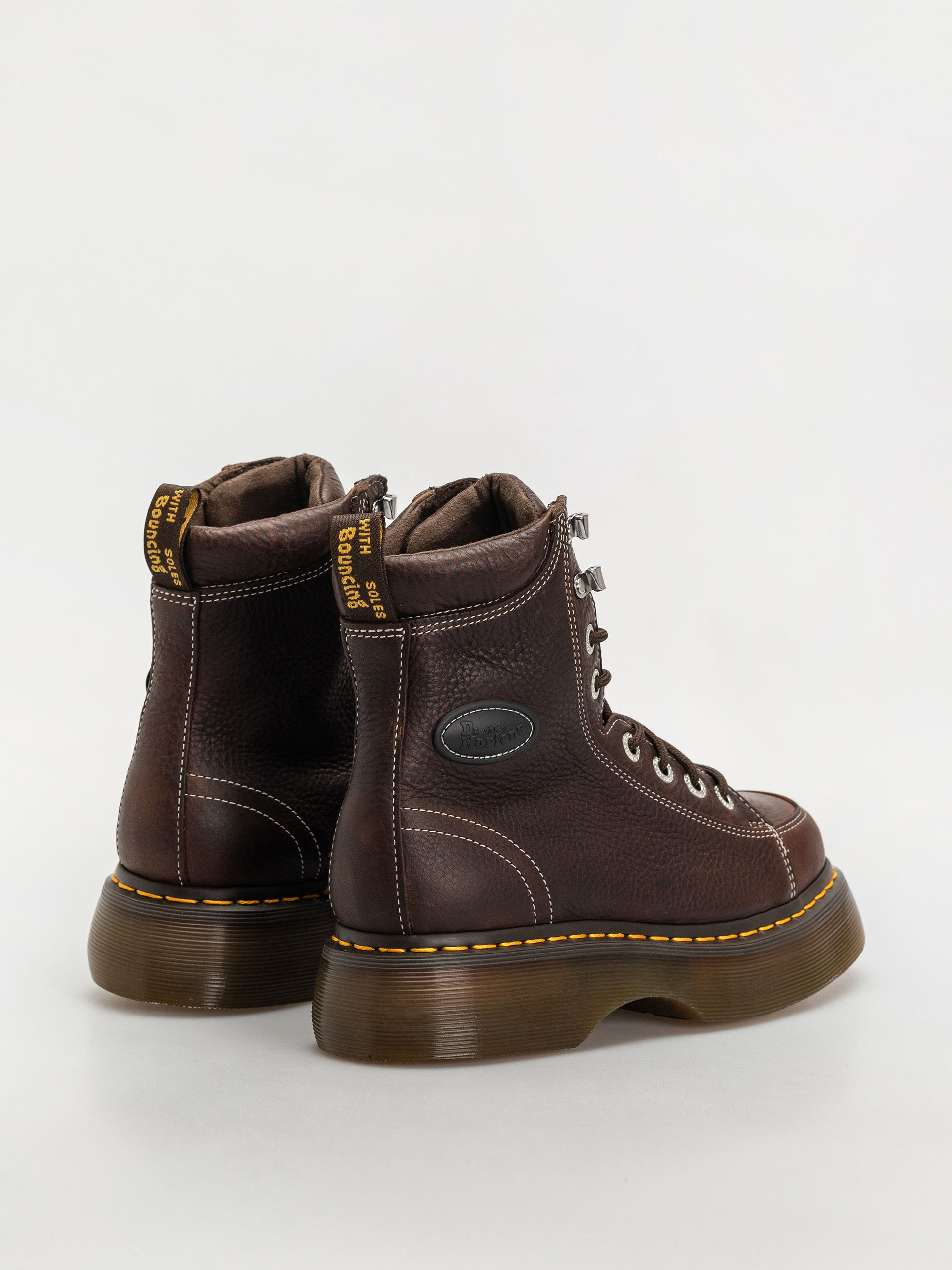 Topánky Dr. Martens Buzz 8i Wmn (dark brown grizzly)
