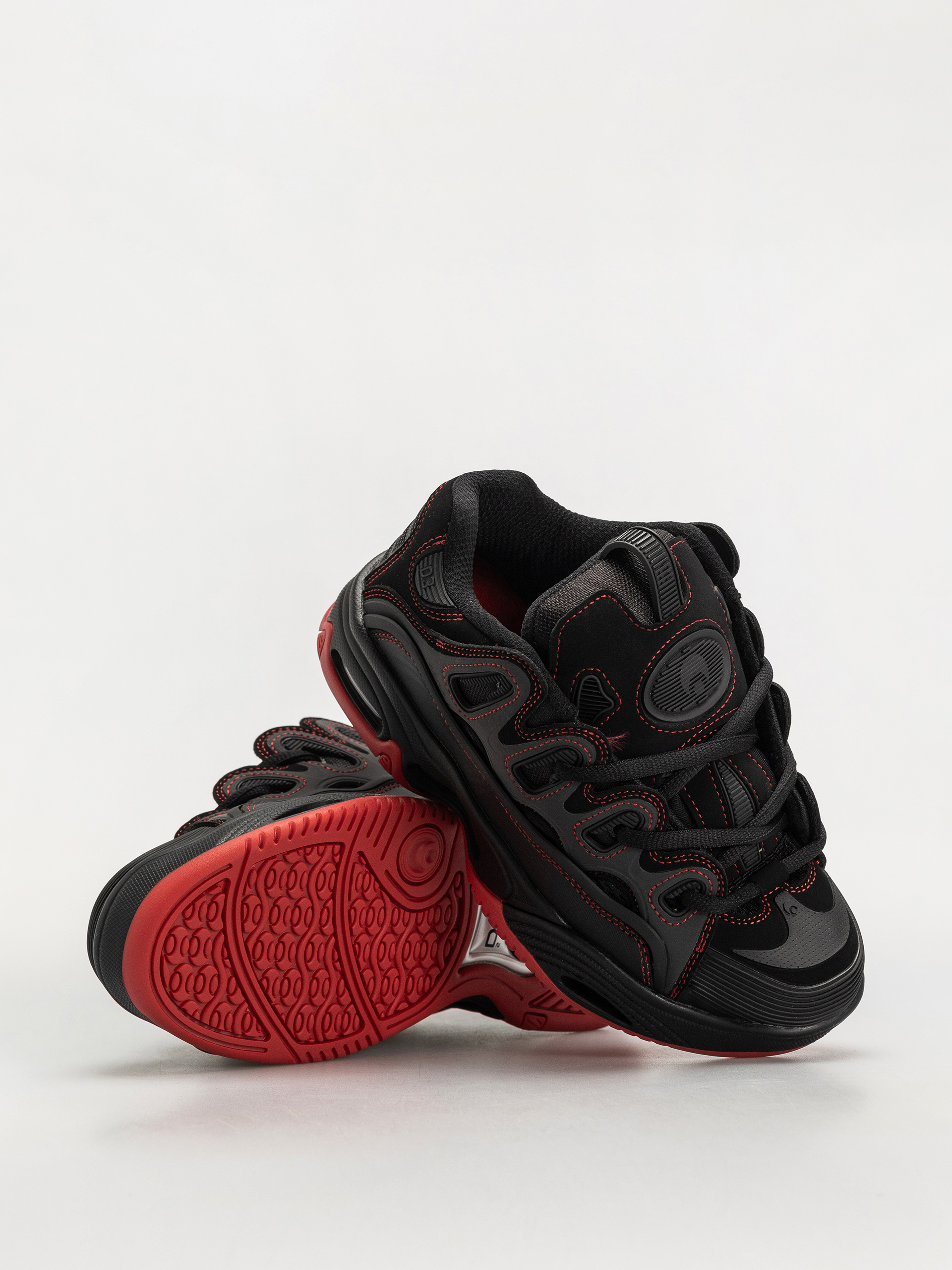 Topánky Osiris D3 2001 (black/red/red)