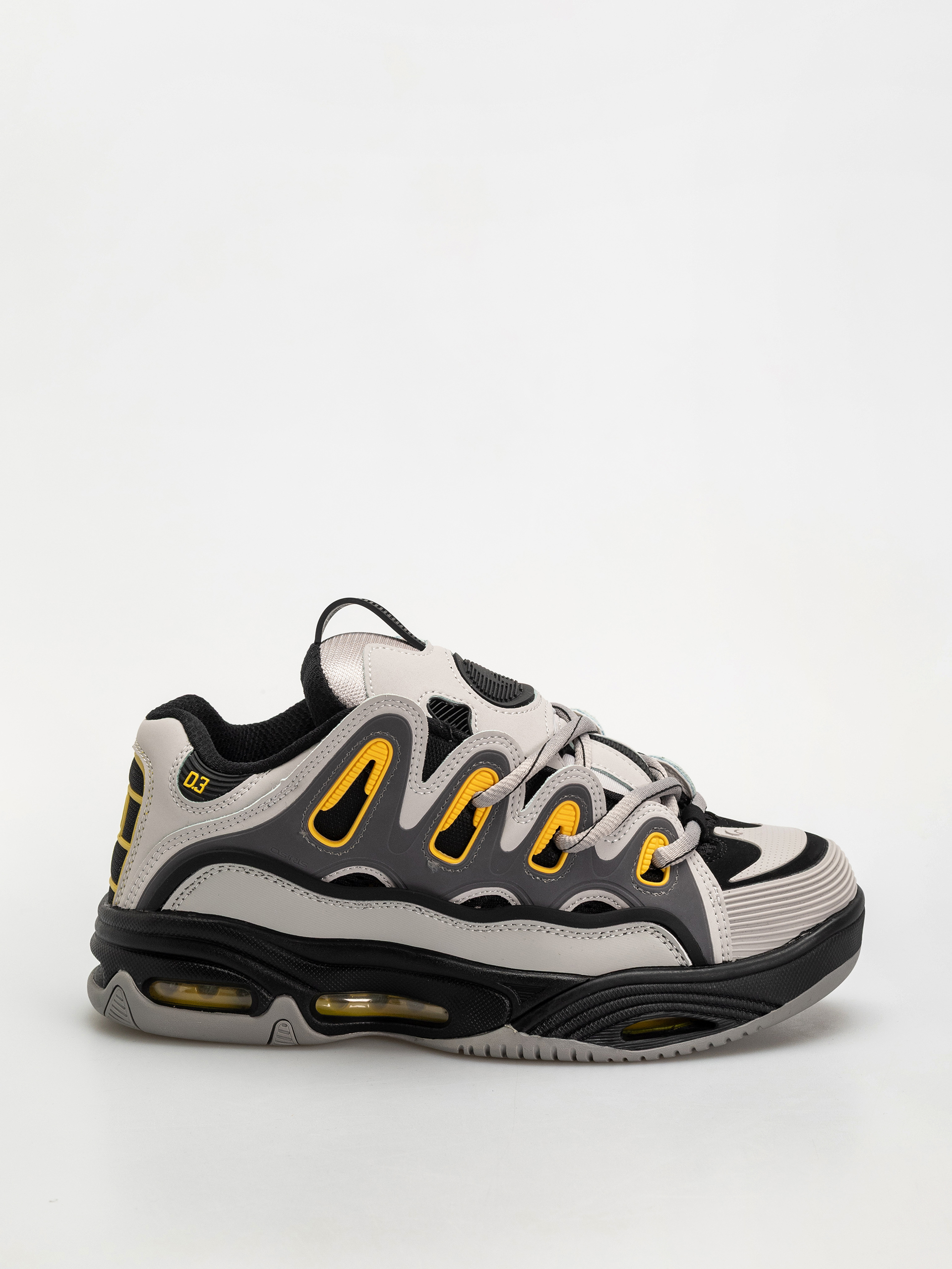 Topánky Osiris D3 2001 (grey/black/yellow)