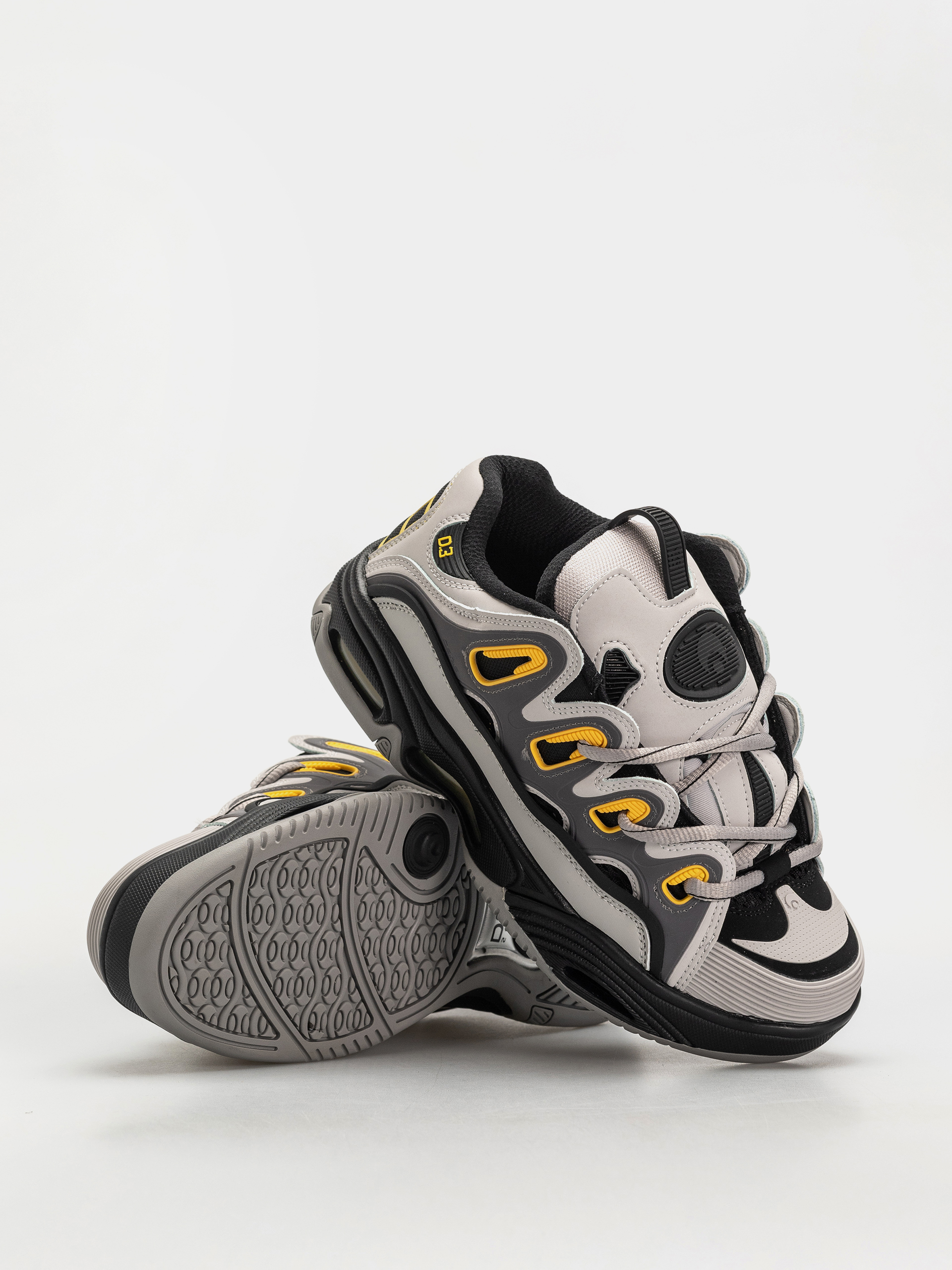 Topánky Osiris D3 2001 (grey/black/yellow)