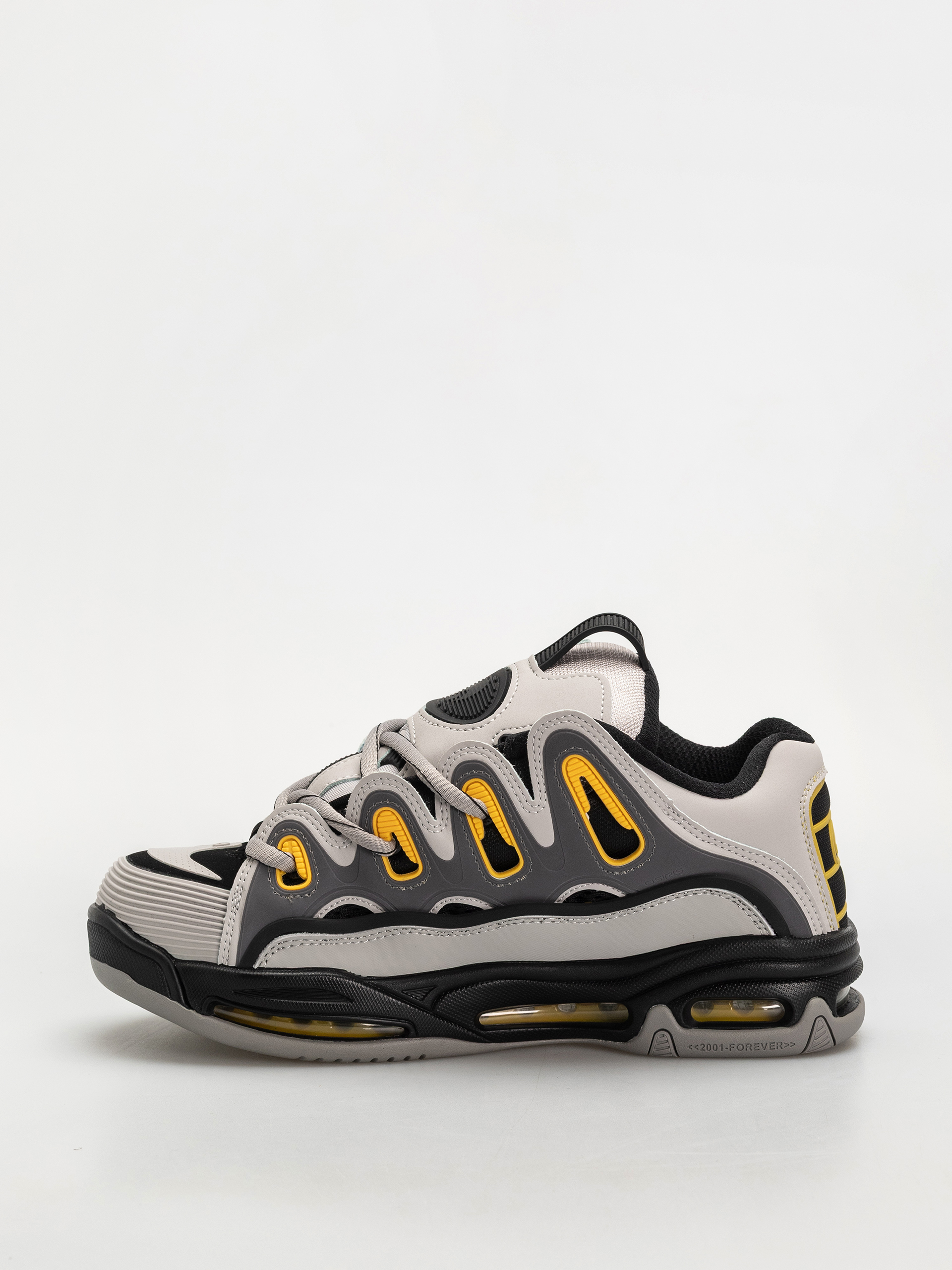 Topánky Osiris D3 2001 (grey/black/yellow)