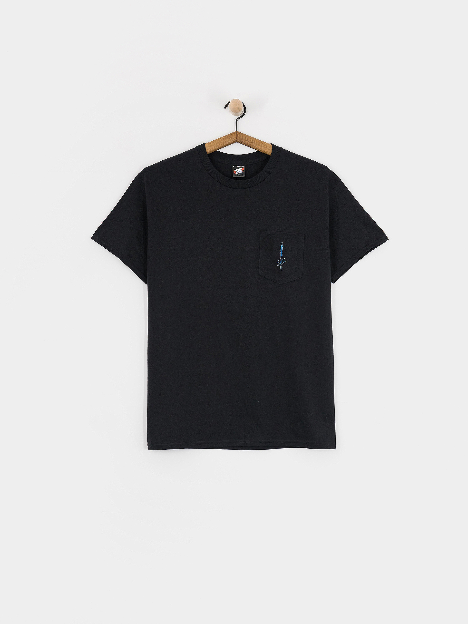 Tričko Deathwish Chrome Pocket (black)