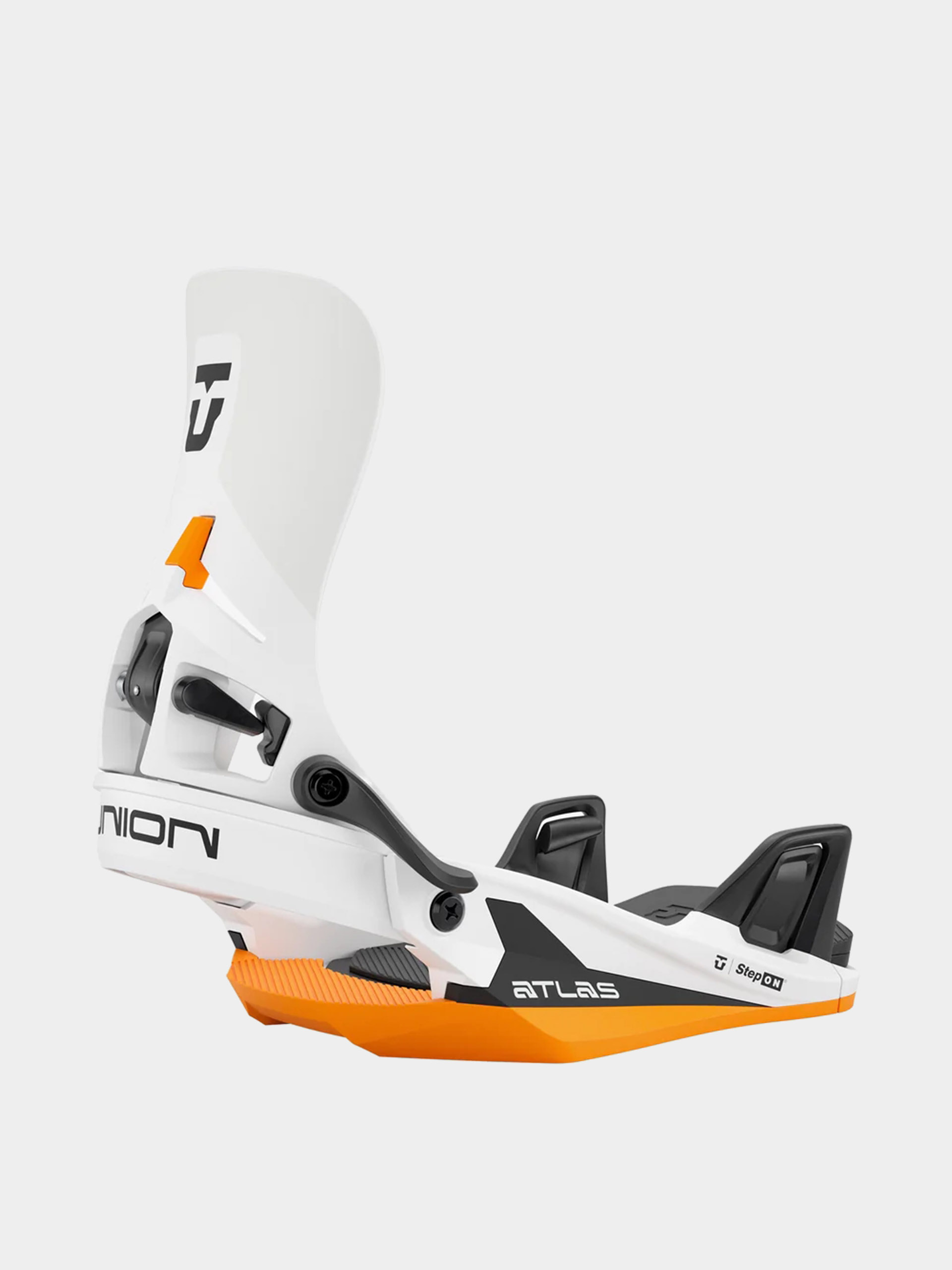 Snowboardovu00e9 viazanie Union Atlas Step On (white/orange)