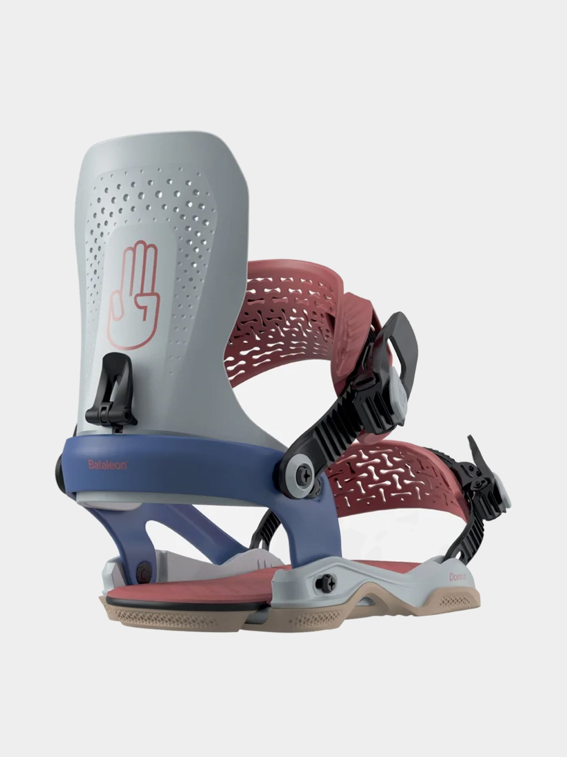 Snowboardové viazanie Bataleon Donna AsymWrap Wmn (warm clay)