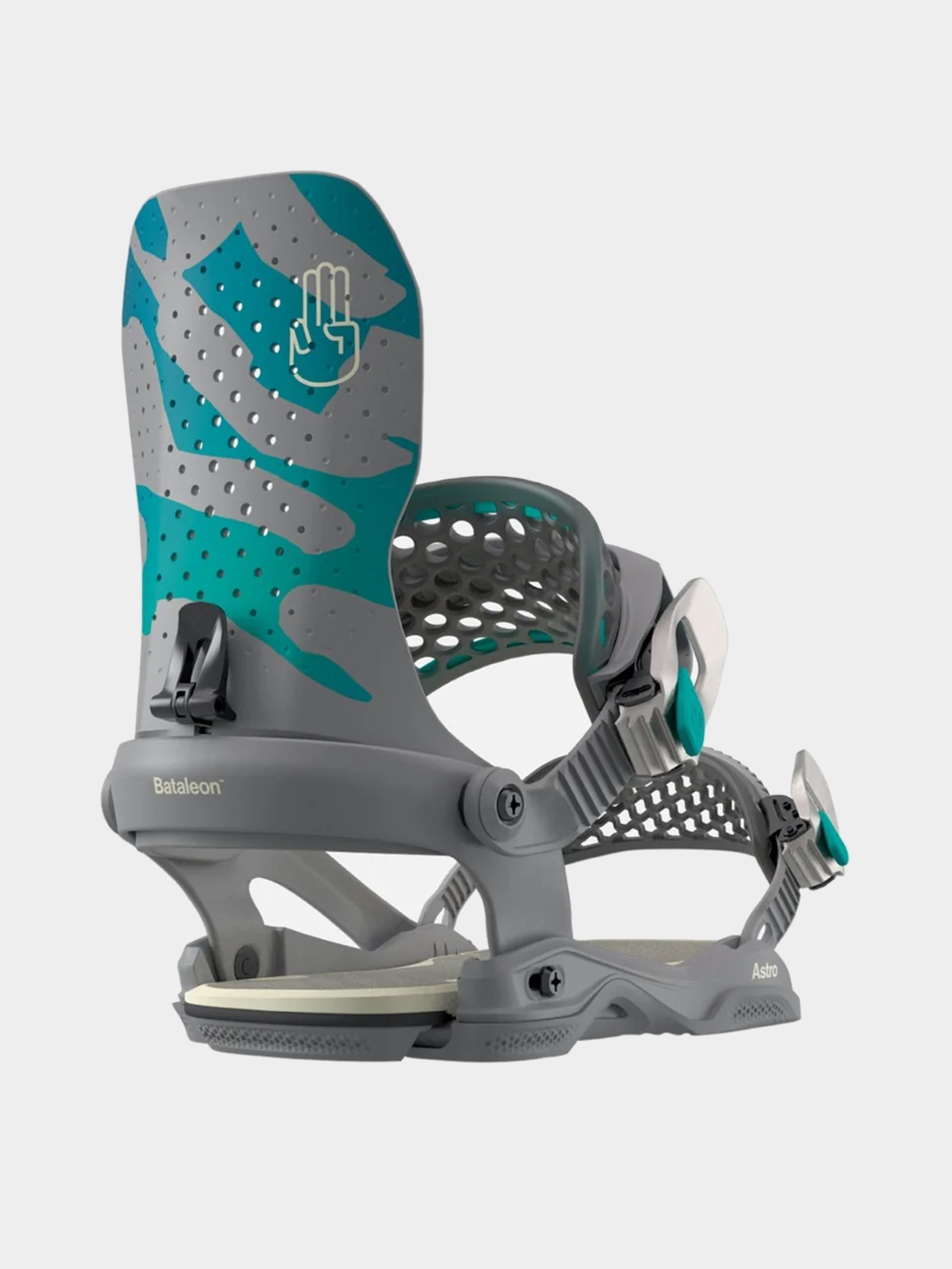 Snowboardové viazanie Bataleon Astro AsymWrap (gray forest)