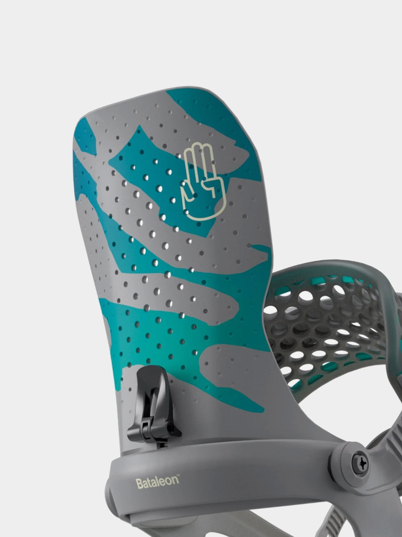 Pánske Snowboardové viazanie Bataleon Astro AsymWrap (gray forest)