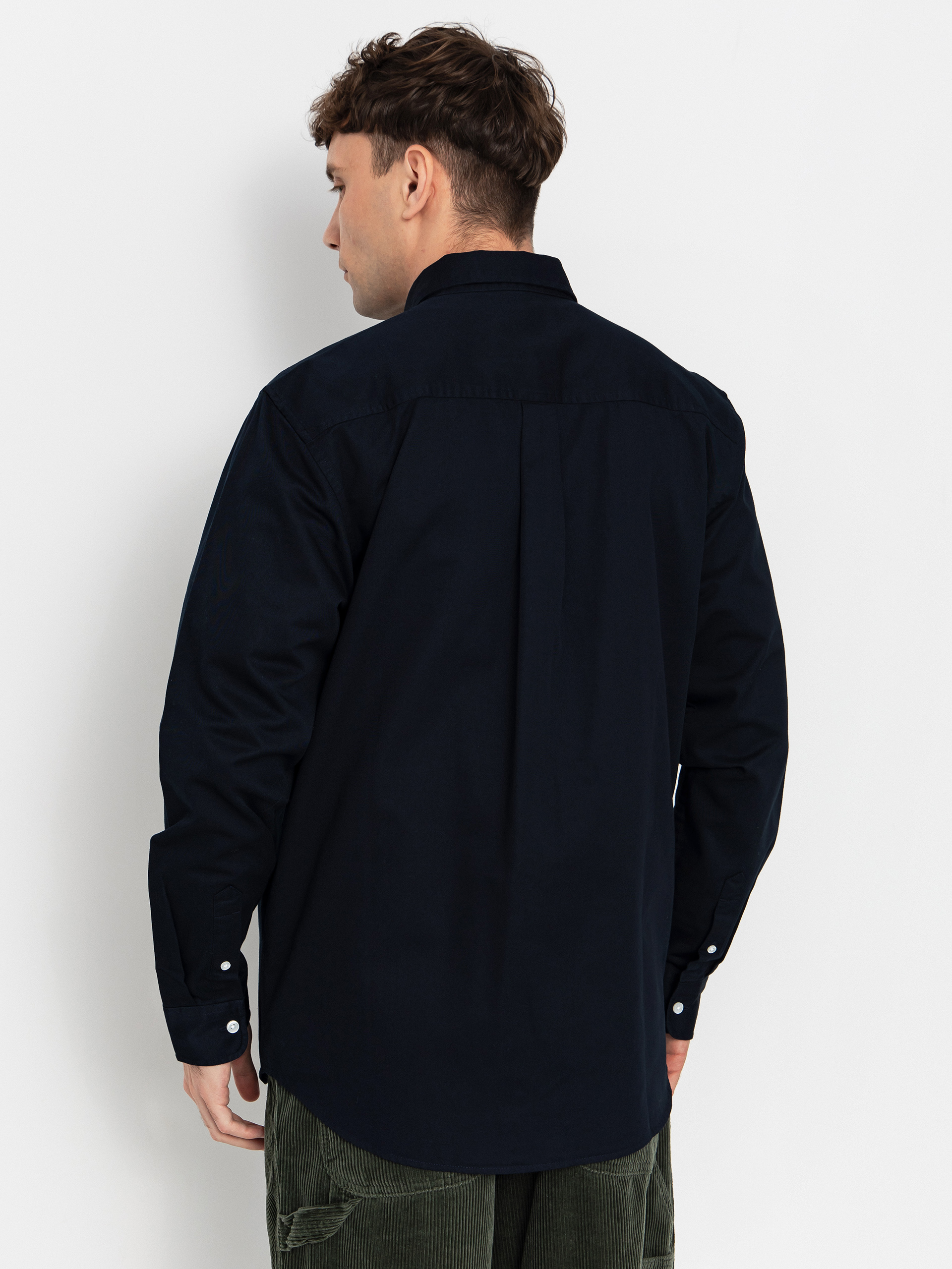 Košeľa Carhartt WIP Madison (dark navy/wax)