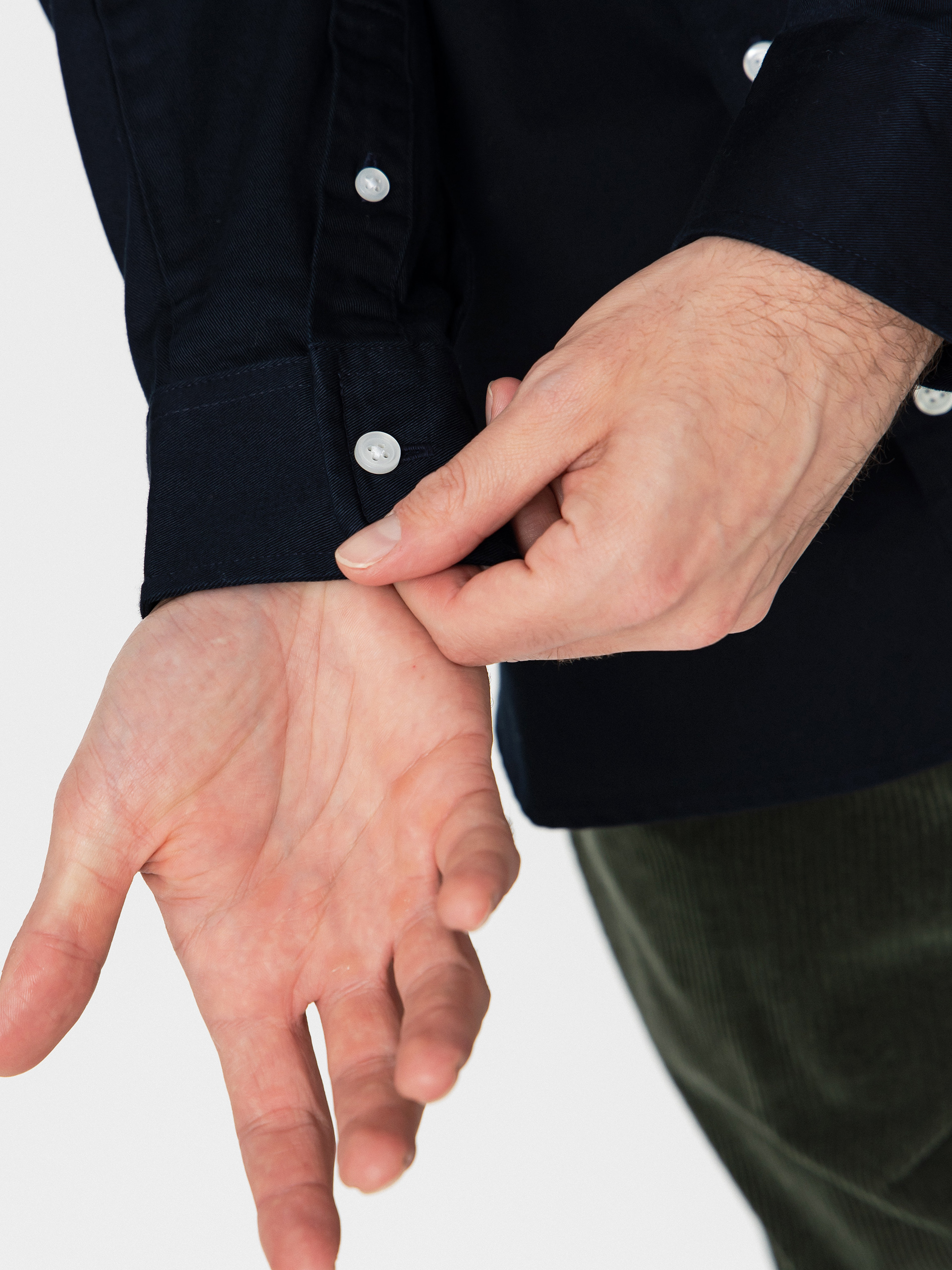 Košeľa Carhartt WIP Madison (dark navy/wax)