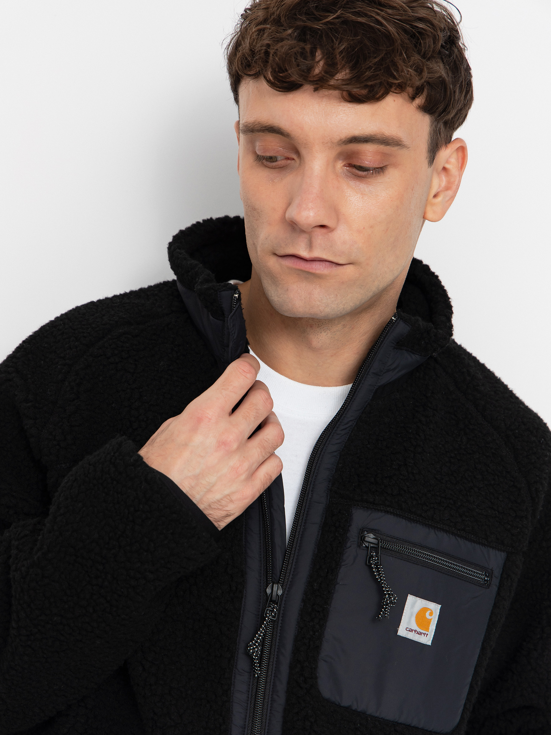 Bunda Carhartt WIP Prentis (black/black)
