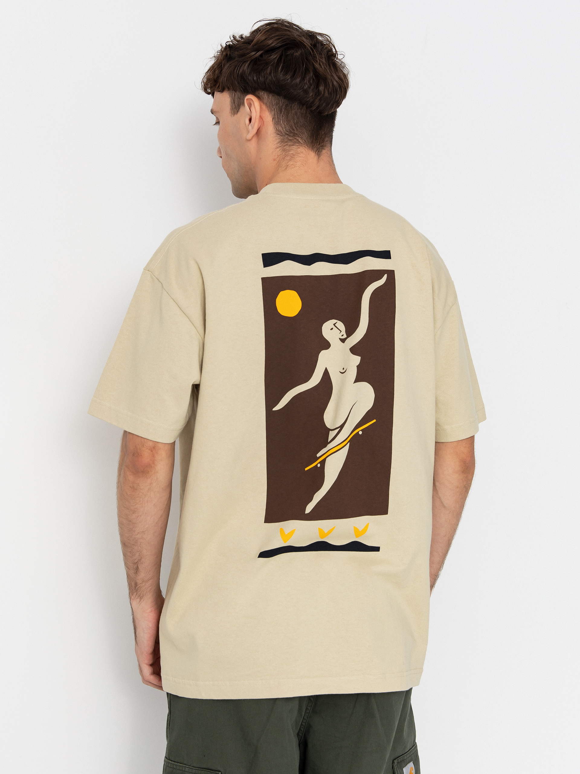 Tričko Polar Skate No Complies Forever (sand)