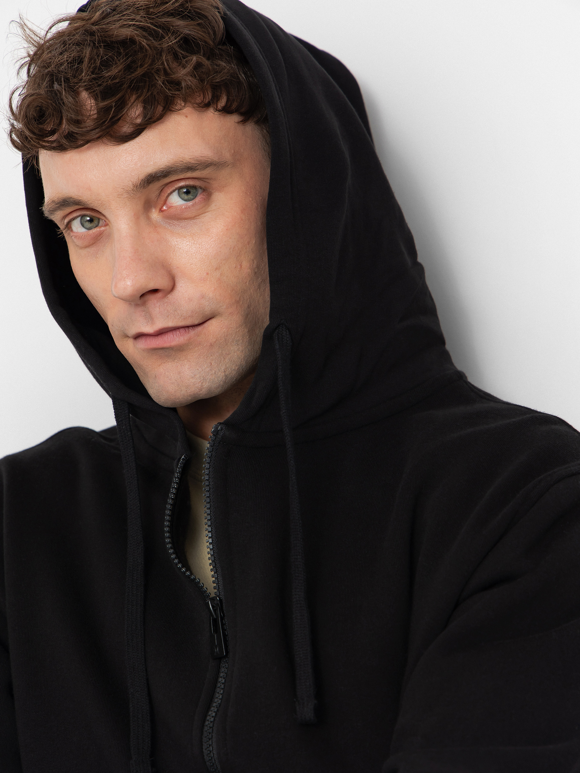 Mikina s kapucňou Hurley Nazare ZHD (black)