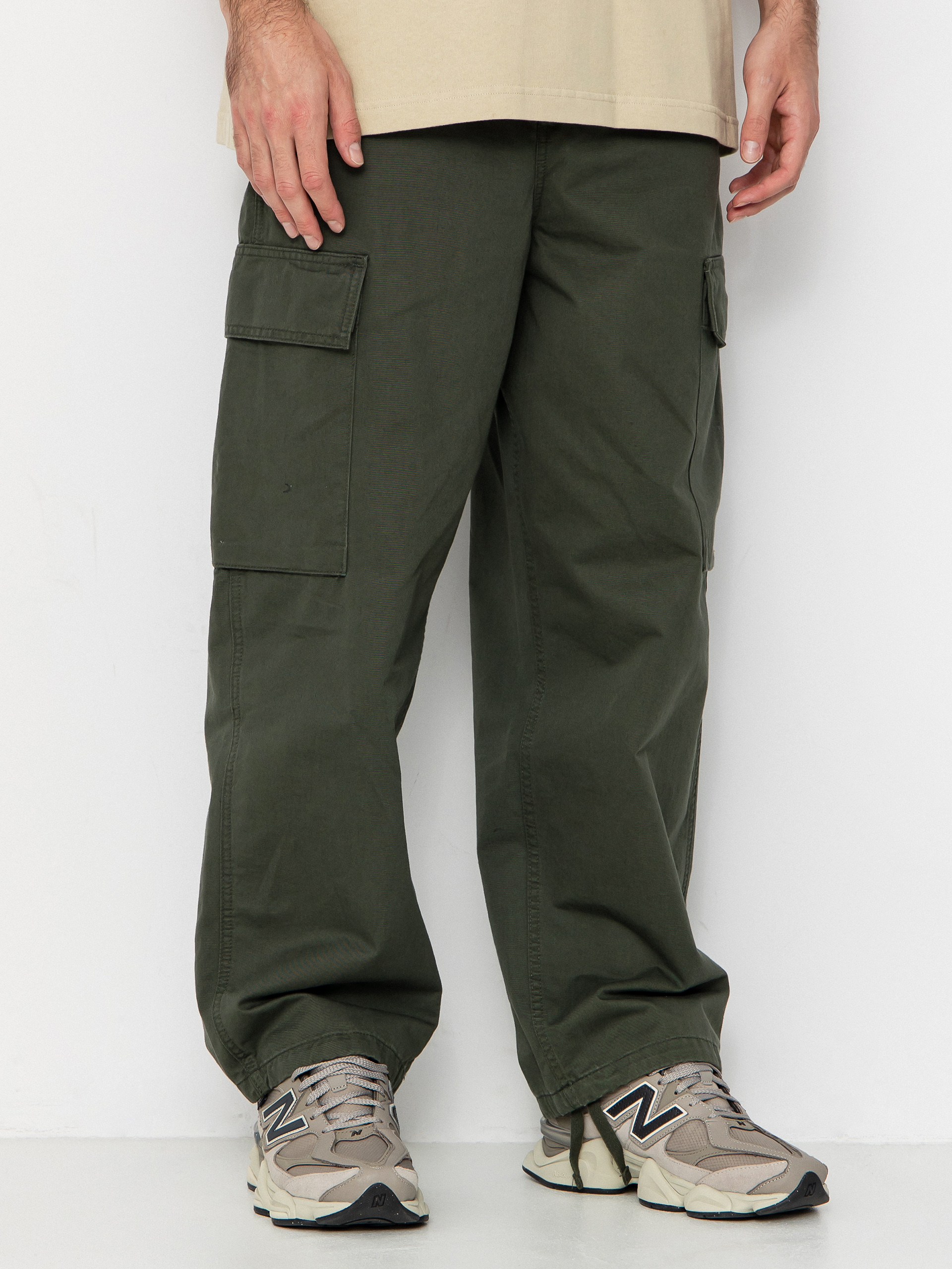 Nohavice Carhartt WIP Kade Cargo (opuntia/stone washed)