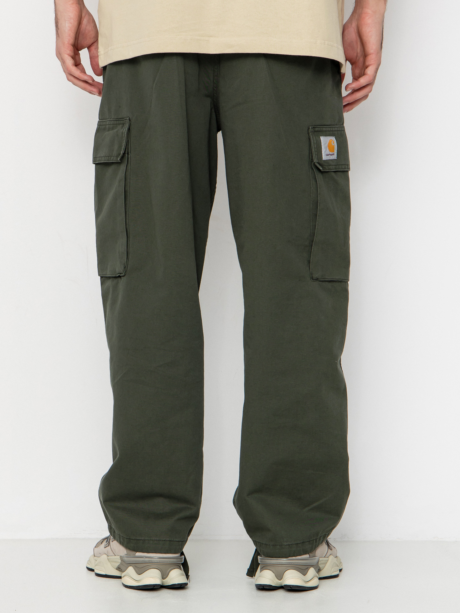 Nohavice Carhartt WIP Kade Cargo (opuntia/stone washed)