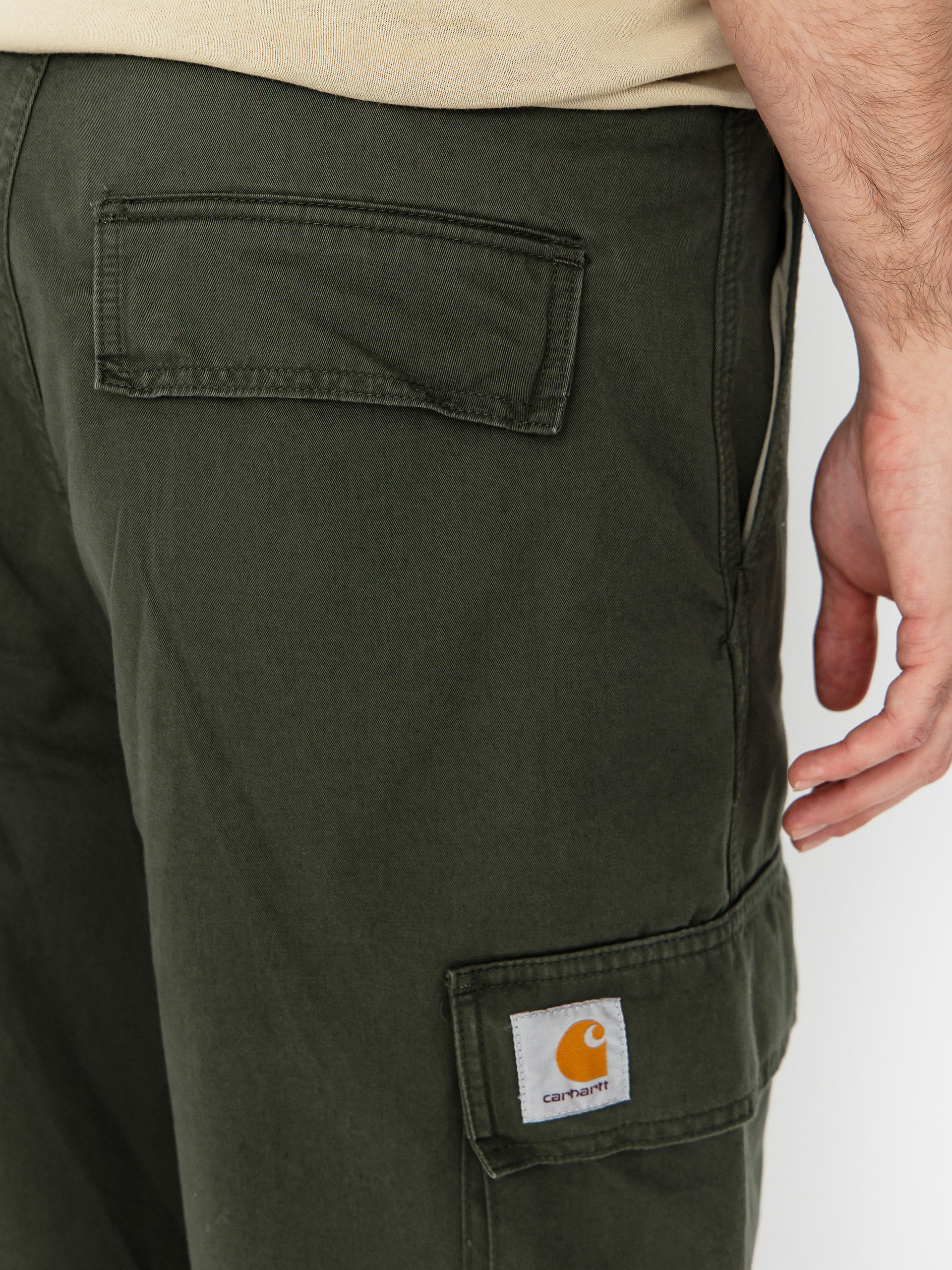 Nohavice Carhartt WIP Kade Cargo (opuntia/stone washed)