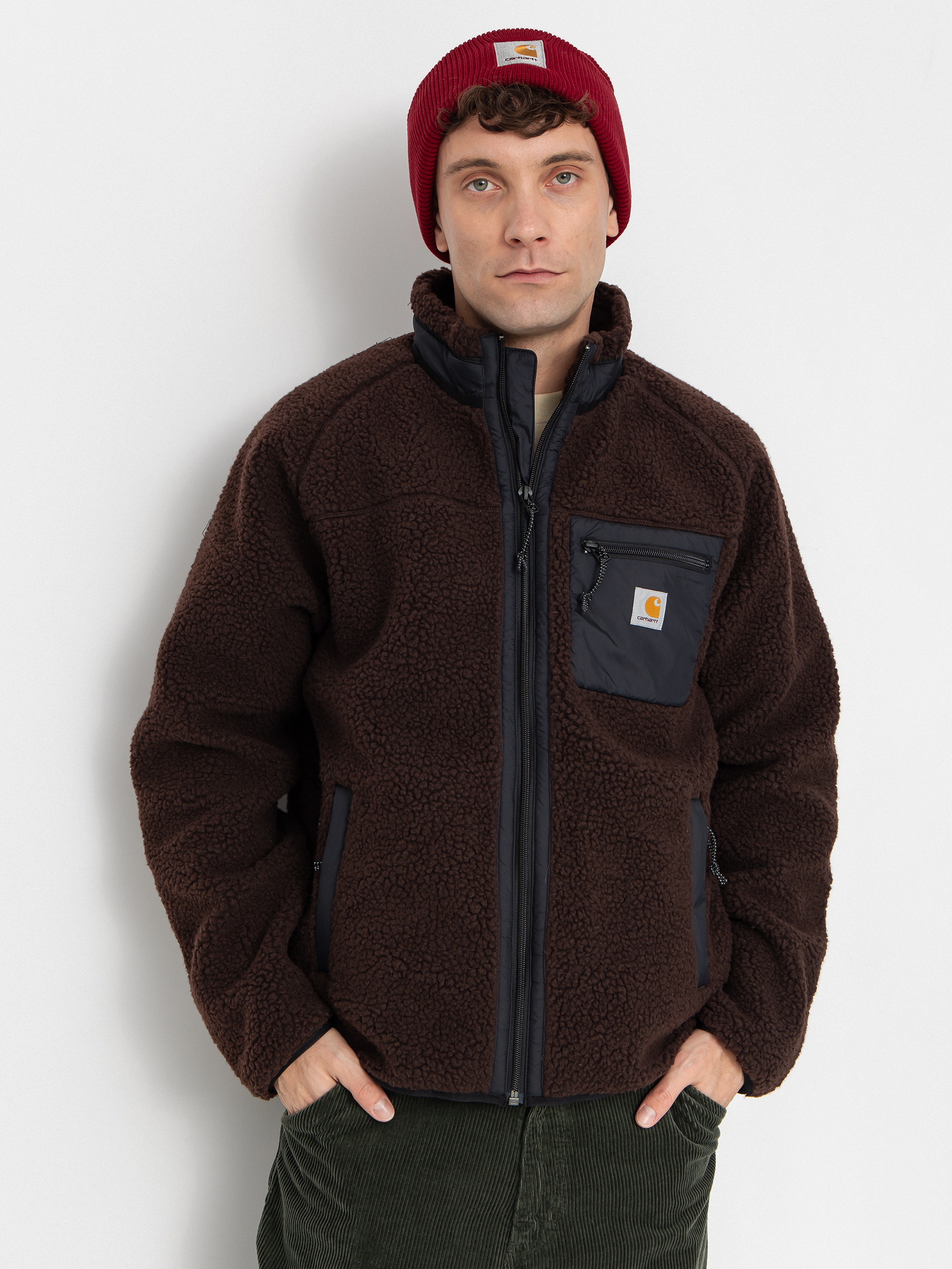 Bunda Carhartt WIP Prentis (palisander/black)
