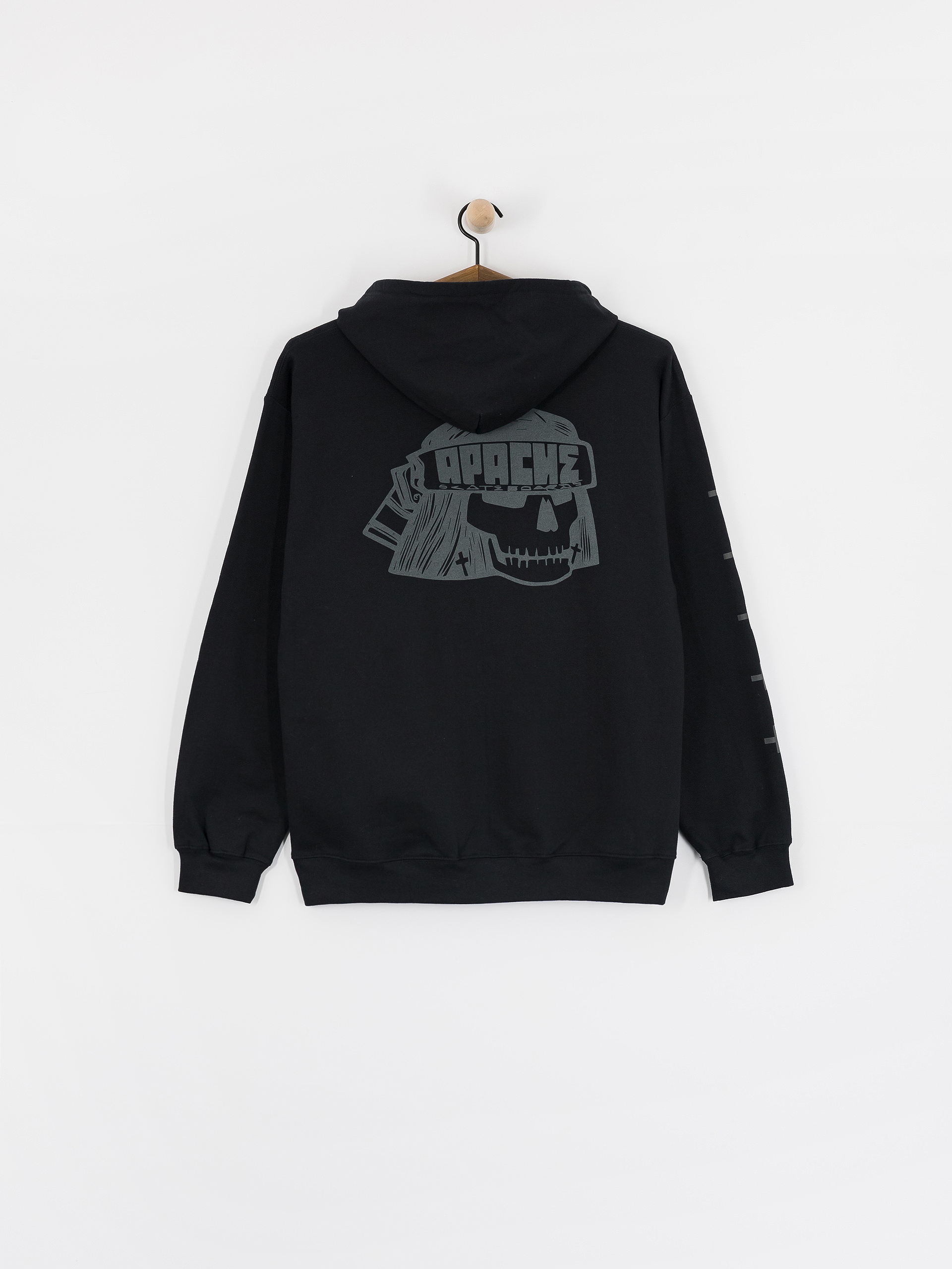 Mikina s kapucu0148ou Etnies Etnies X Apache ZHD (black)
