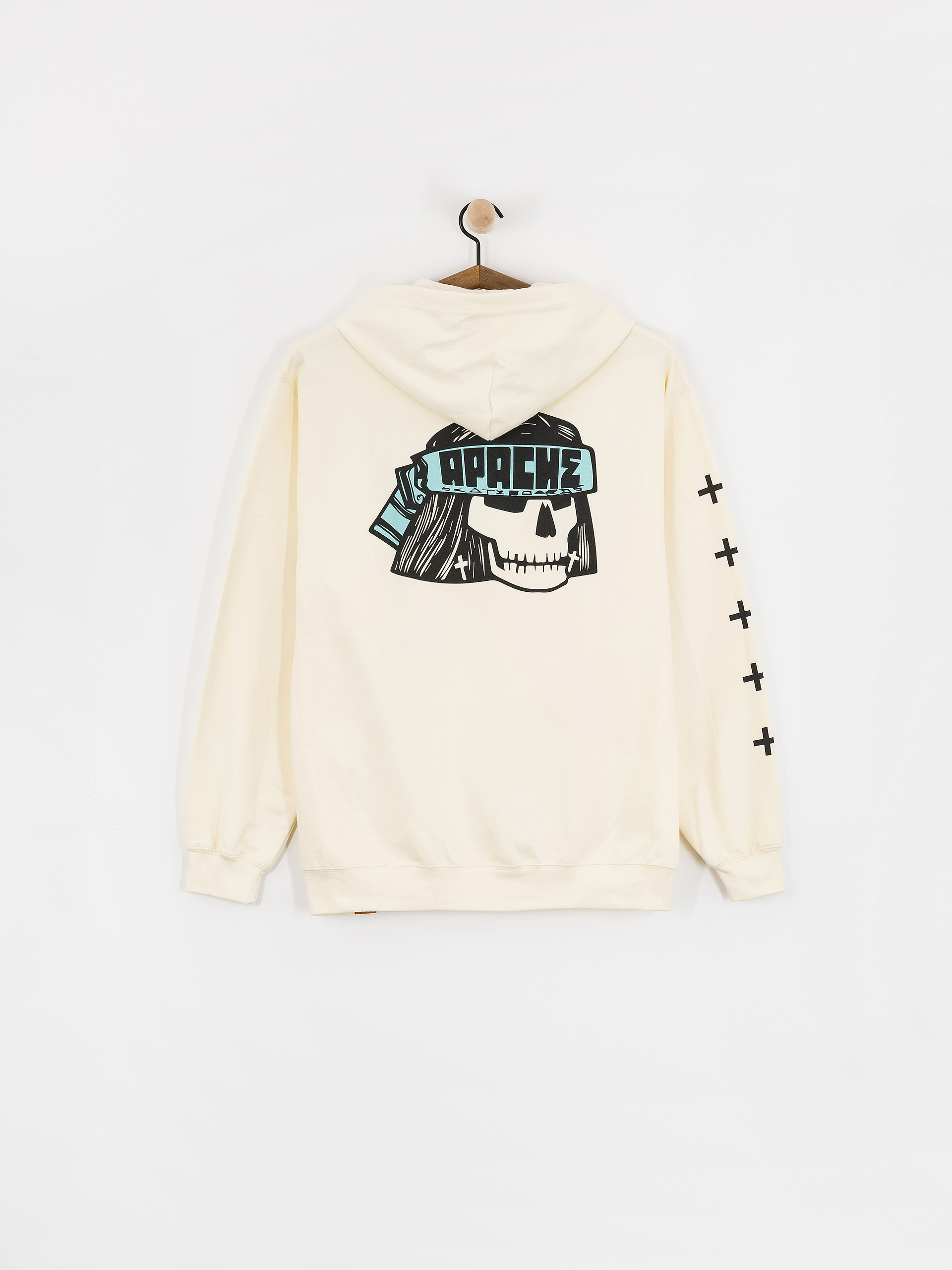 Mikina s kapucňou Etnies Etnies X Apache ZHD (natural)