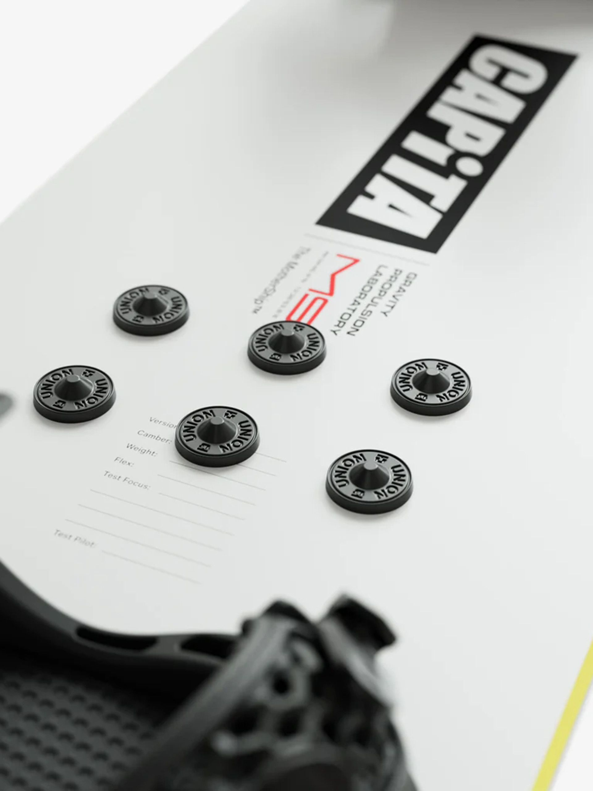 Príslušenstvo Union Metal Stomp Pad 6Pcs (black)