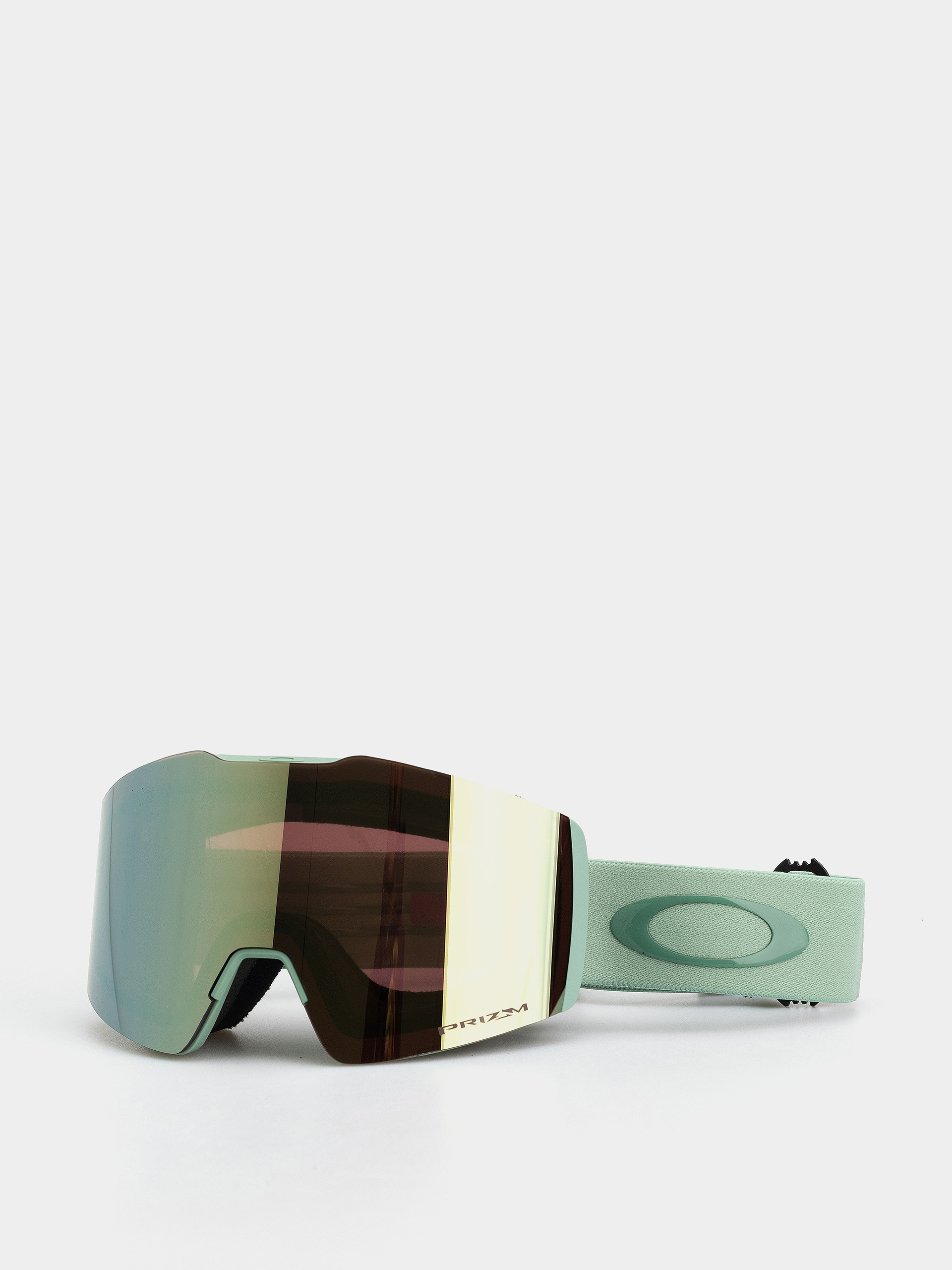 Snowboardové okuliare Oakley Fall Line M (matte jade/prizm sage gold iridium)