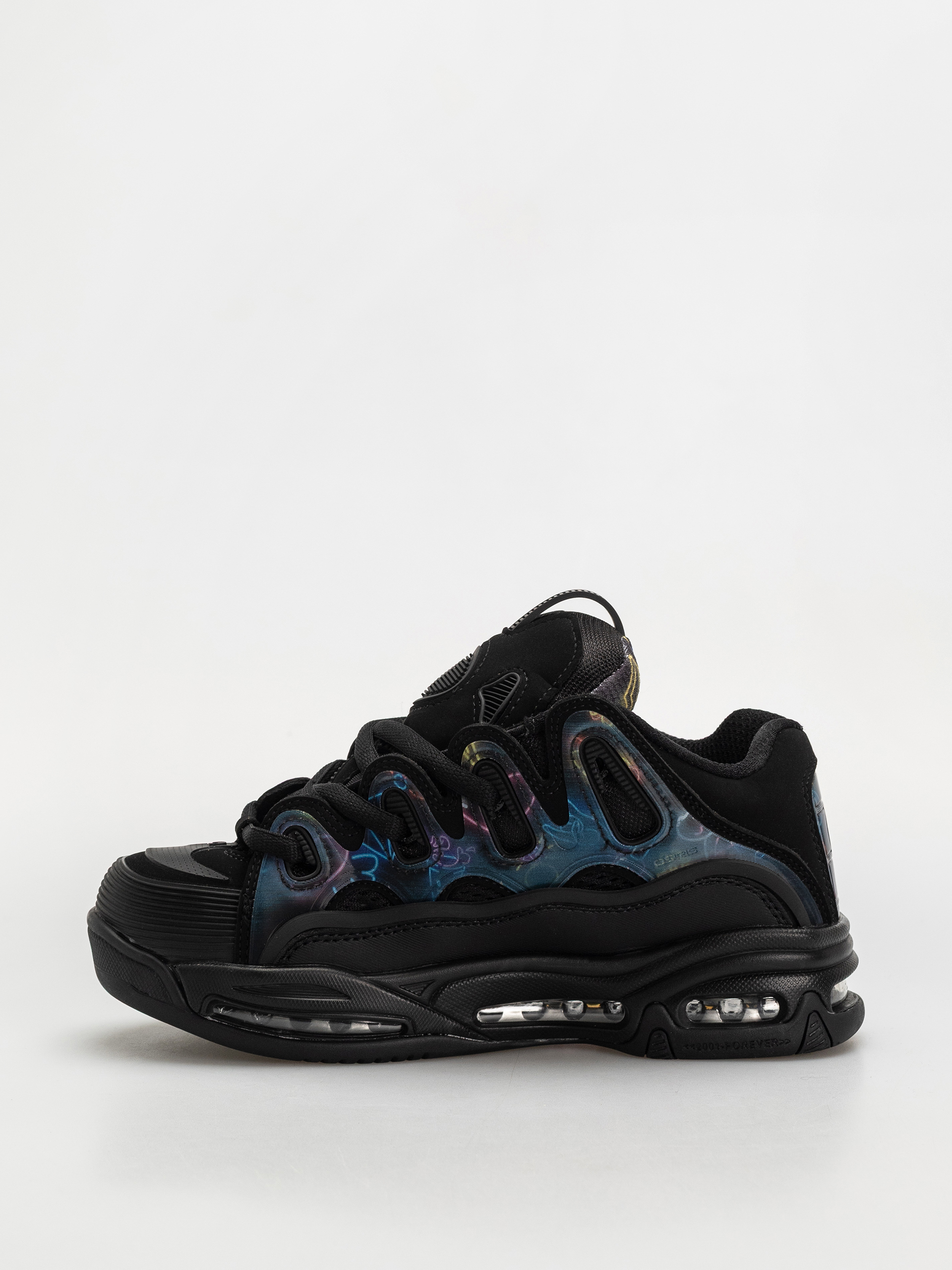 Topánky Osiris D3 2001 (black/pink/holo)