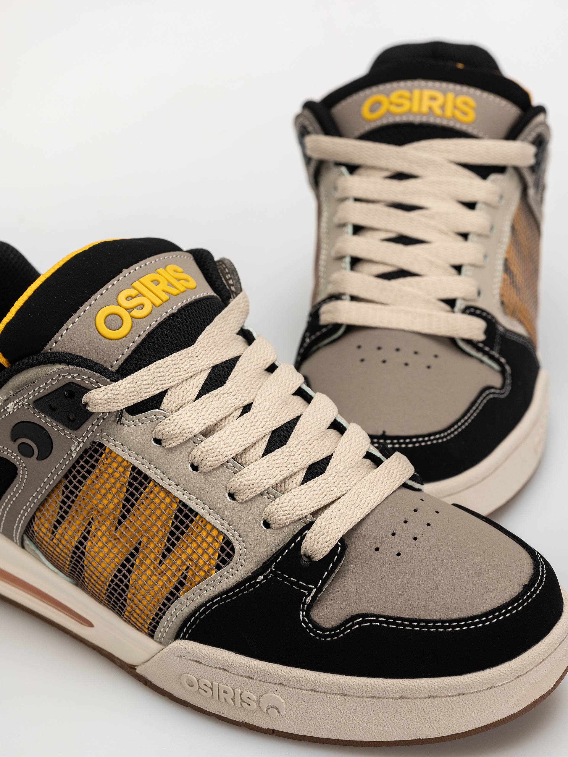 Topánky Osiris Pixel (black/yellow/grey)