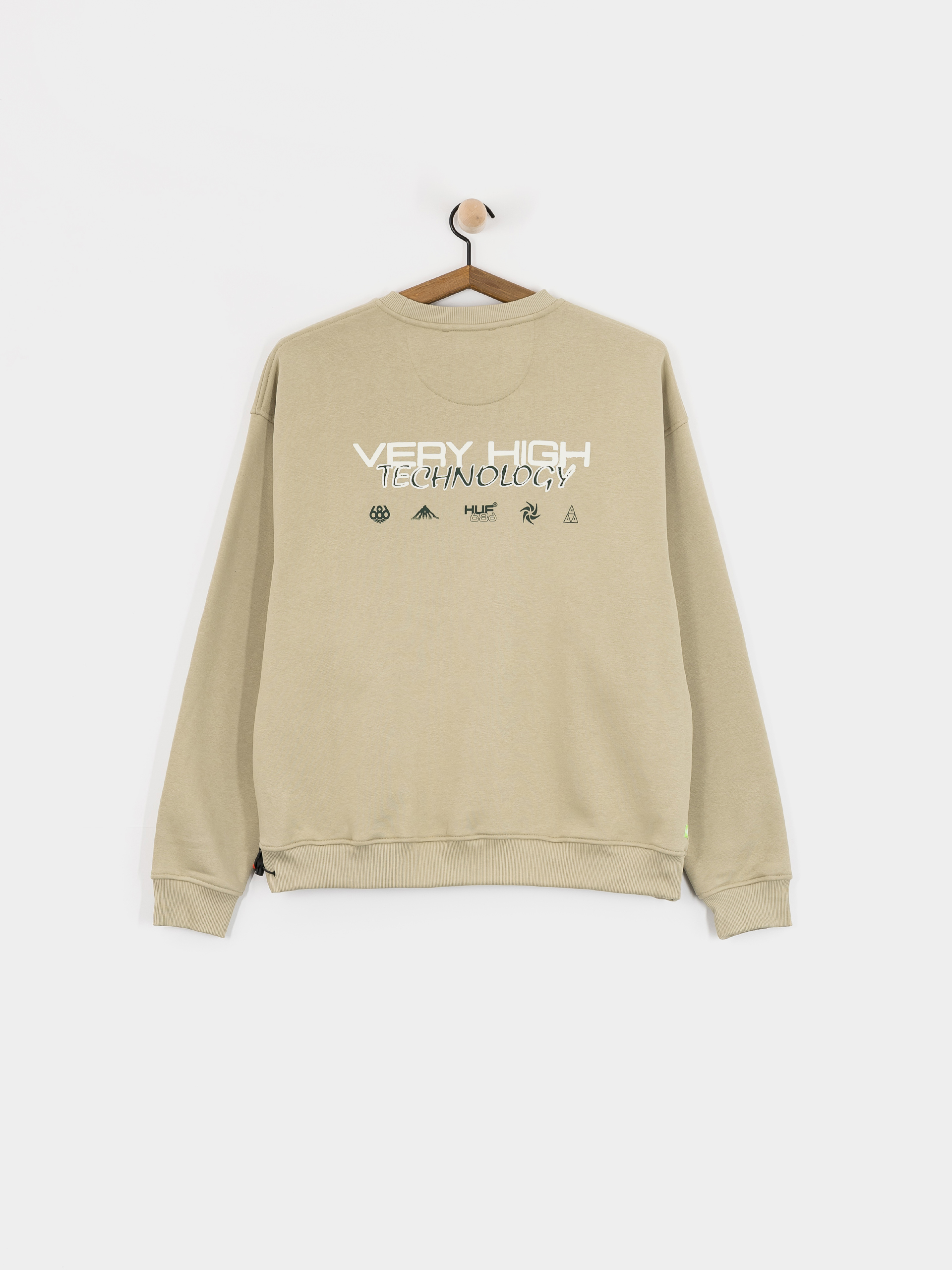 Pánska Termomikina  686 X Huf Premium Heavyweight Crew (huf elm)